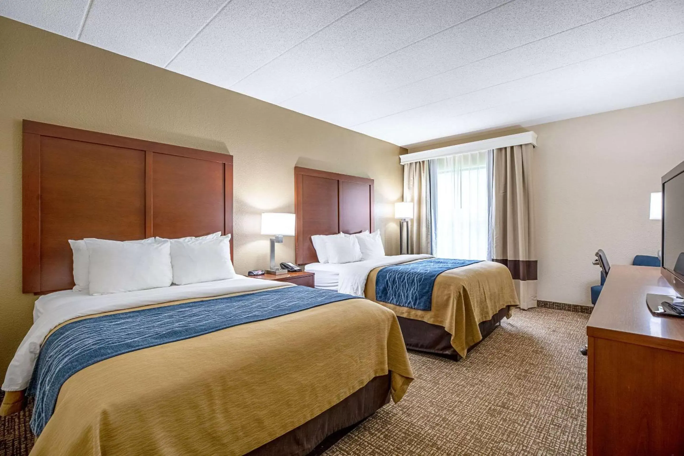 Photo of the whole room, Bed in Comfort Inn Indianapolis North - Carmel