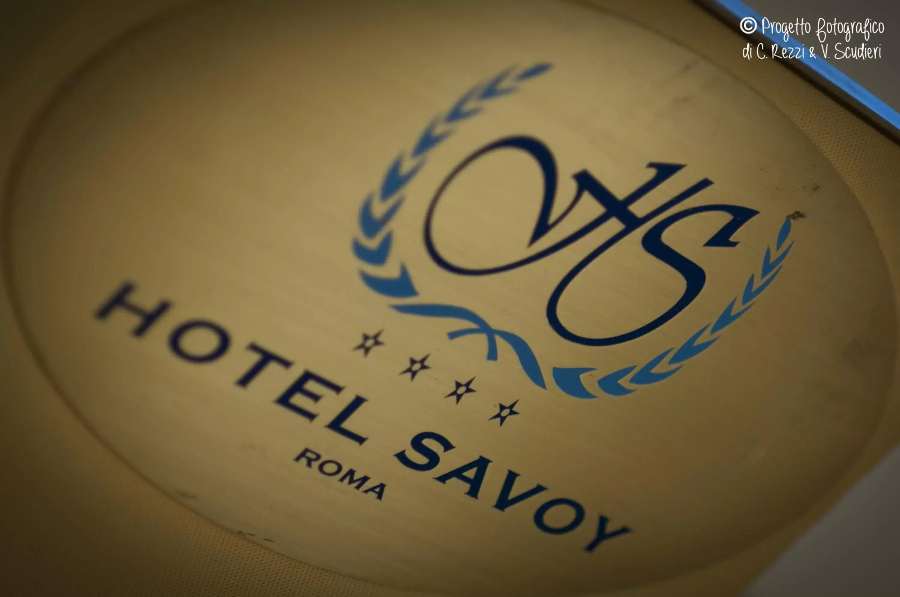 Decorative detail in Hotel Savoy