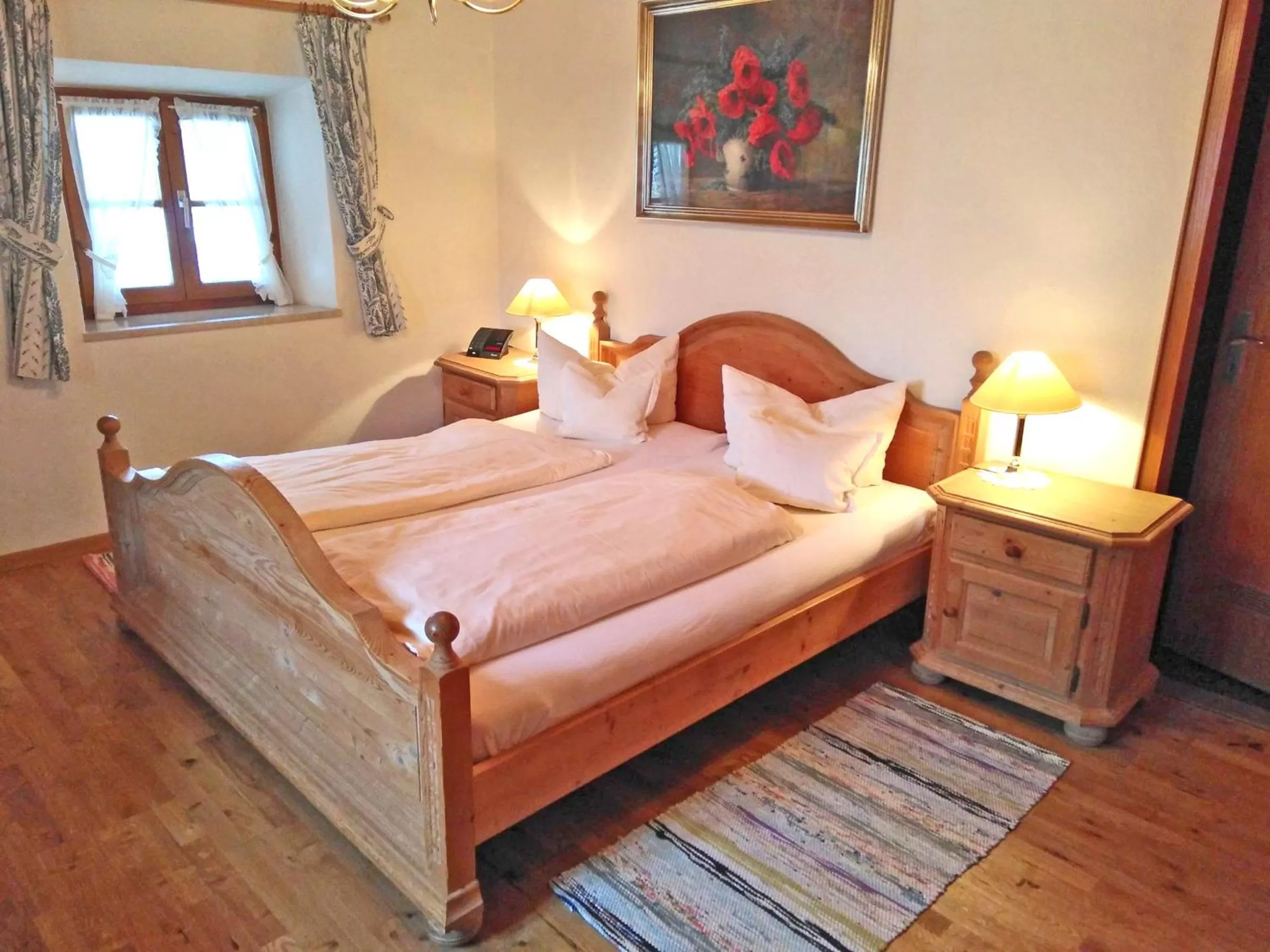 Living room, Bed in Gasthof Brucker