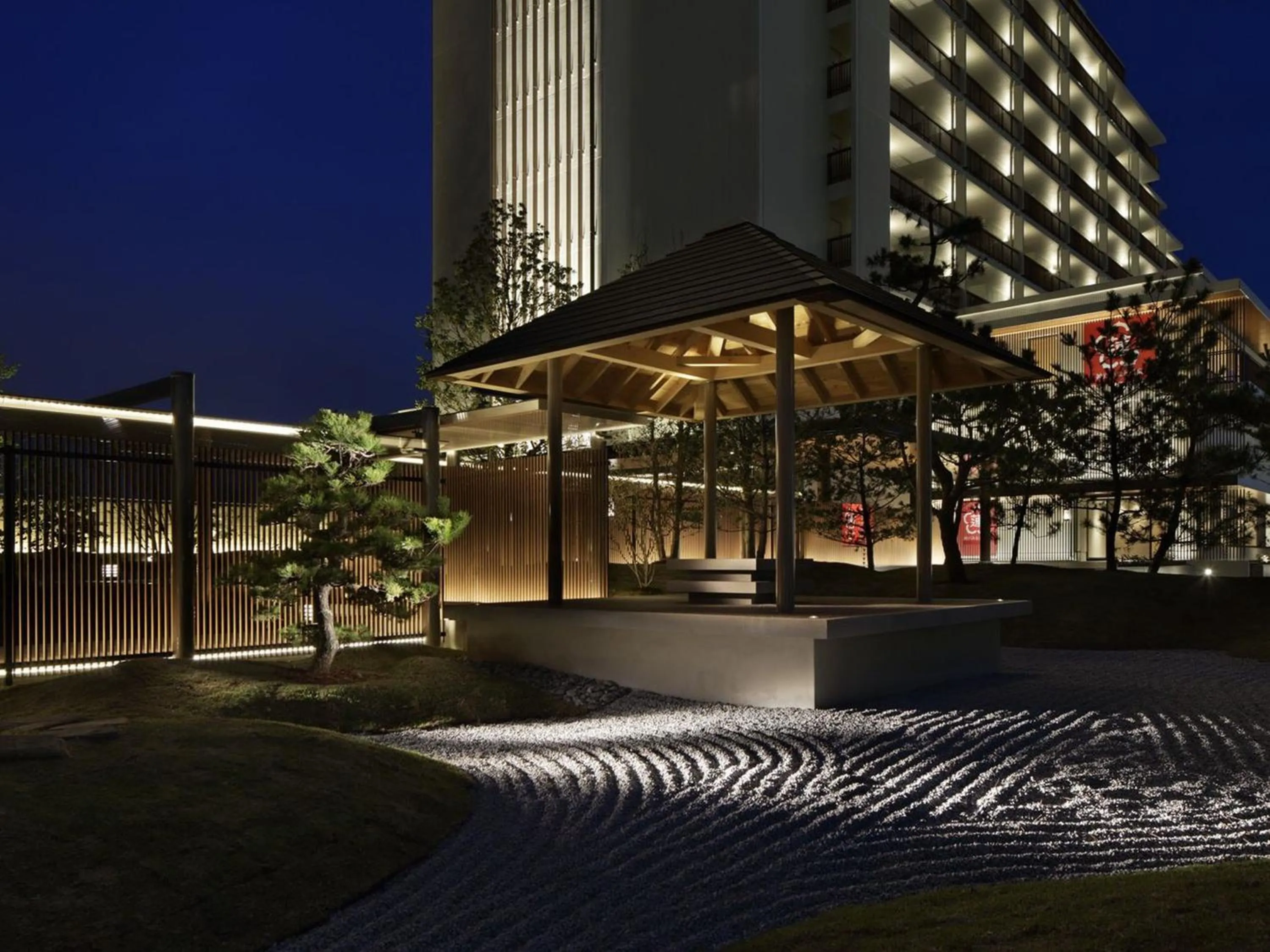 Garden in Kobe Minato Onsen Ren