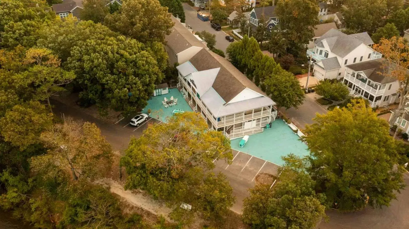 Bird's-eye View in Canalside Inn