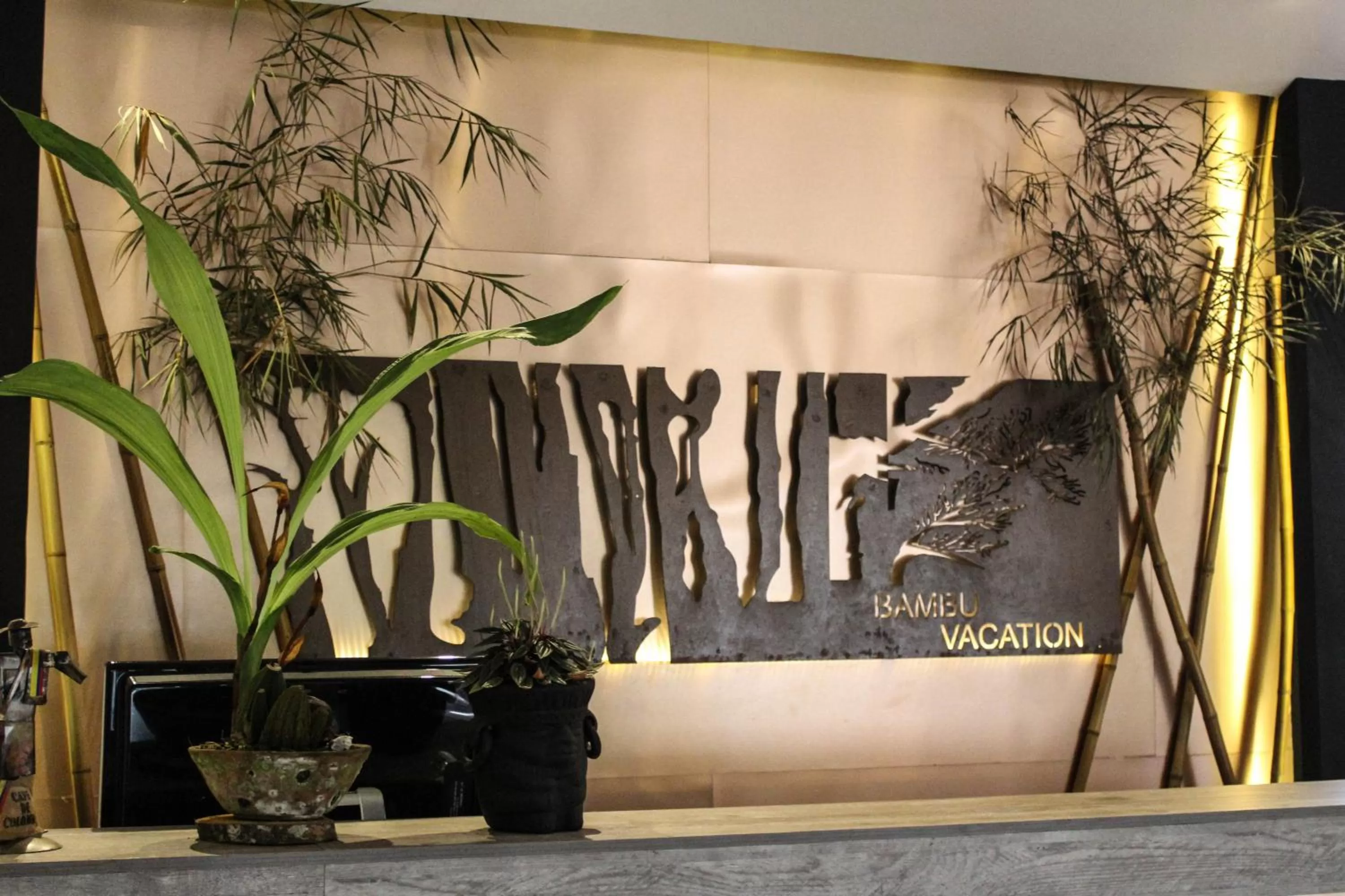 Lobby or reception in Hotel Bambu Inn