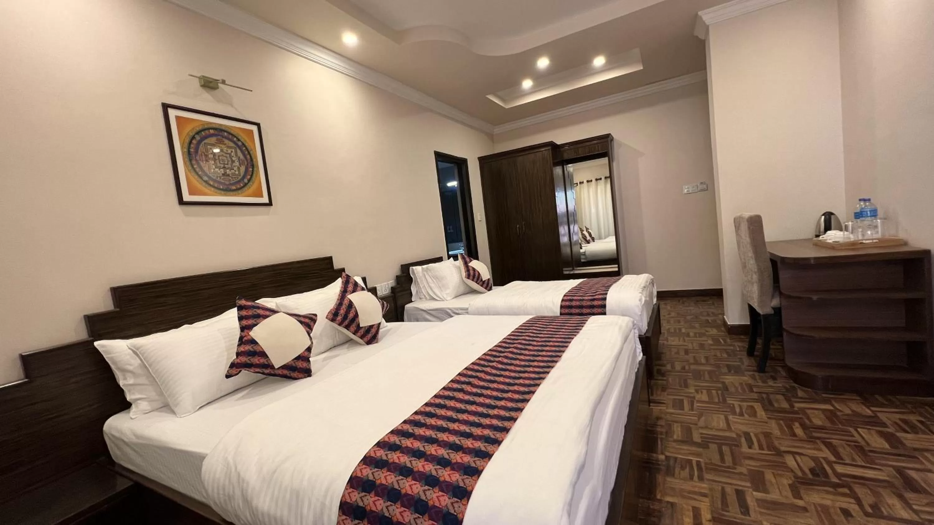 Bed in Mandala Heritage Inn