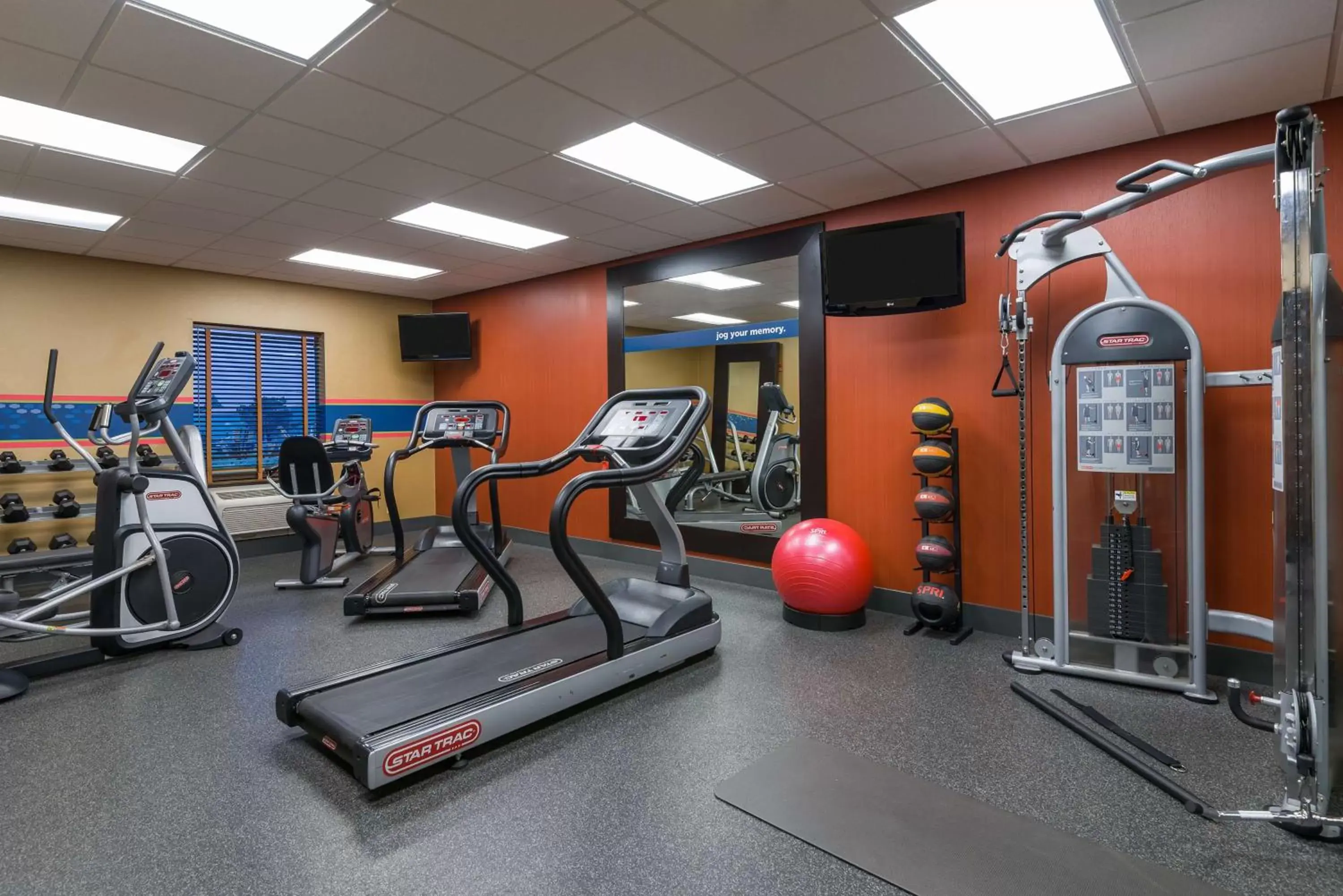 Fitness centre/facilities, Fitness Center/Facilities in Hampton Inn and Suites Peoria at Grand Prairie