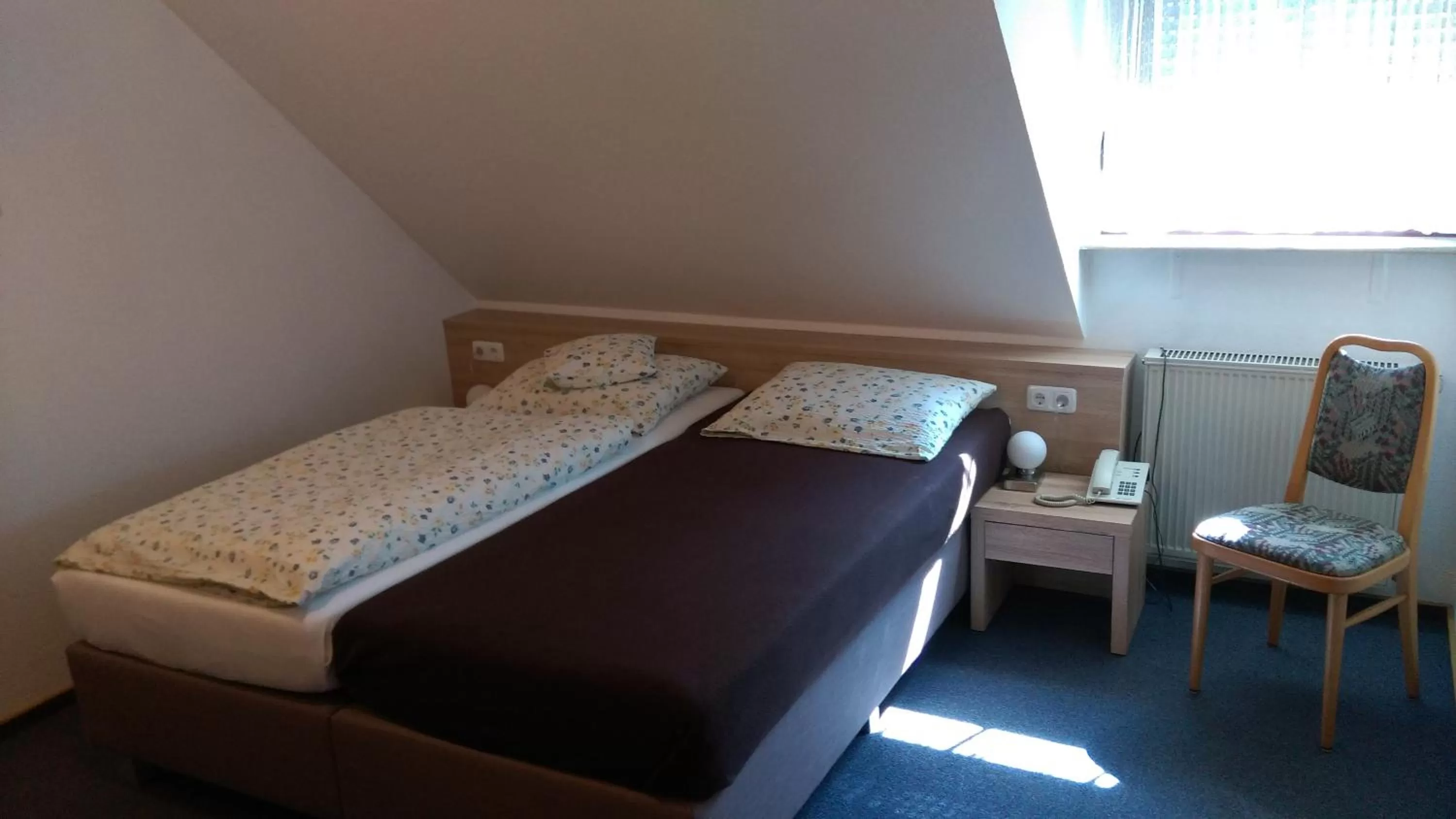 Decorative detail, Bed in Gasthaus Pension Rezatgrund