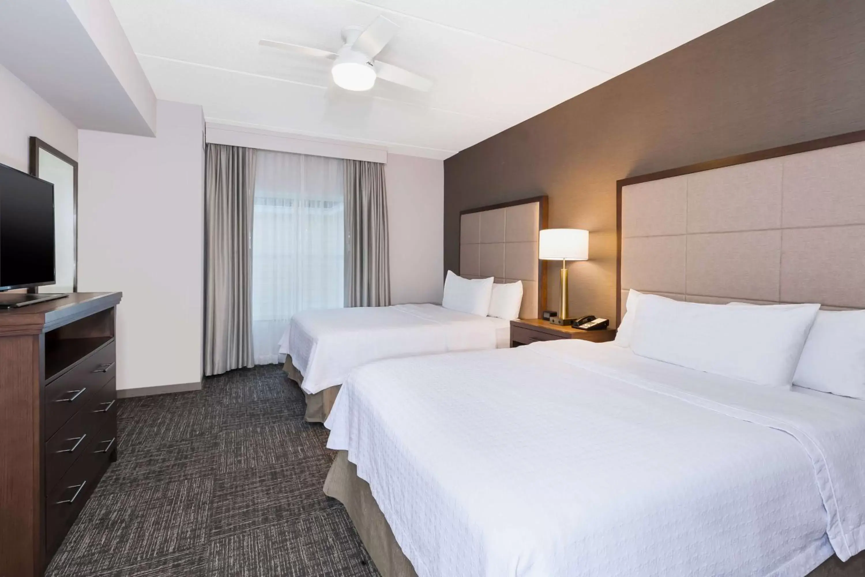 Bed in Homewood Suites By Hilton Saratoga Springs Bed in Homewood Suites By Hilton Saratoga Springs