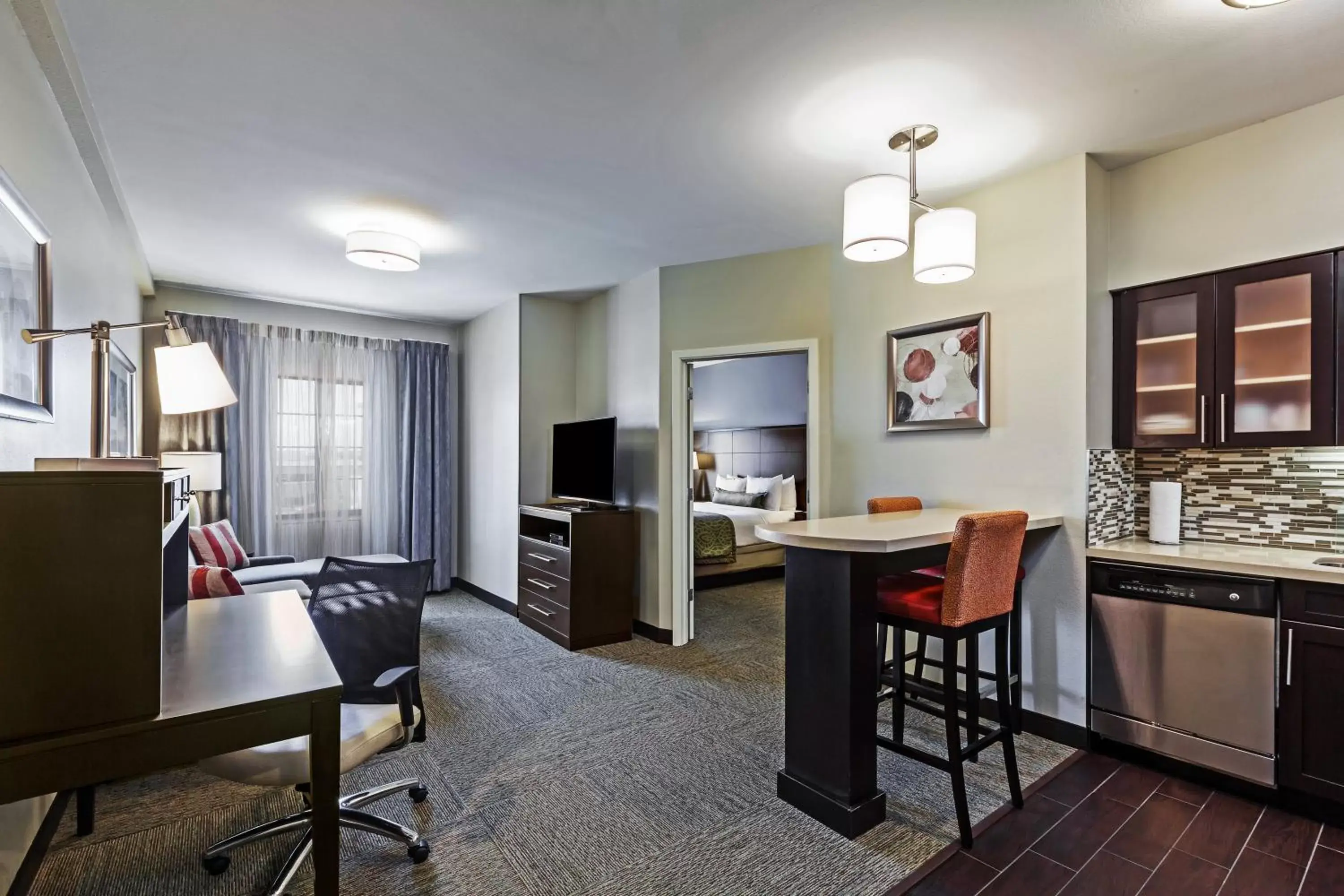 Photo of the whole room, Seating Area in Staybridge Suites Fort Worth Fossil Creek, an IHG Hotel