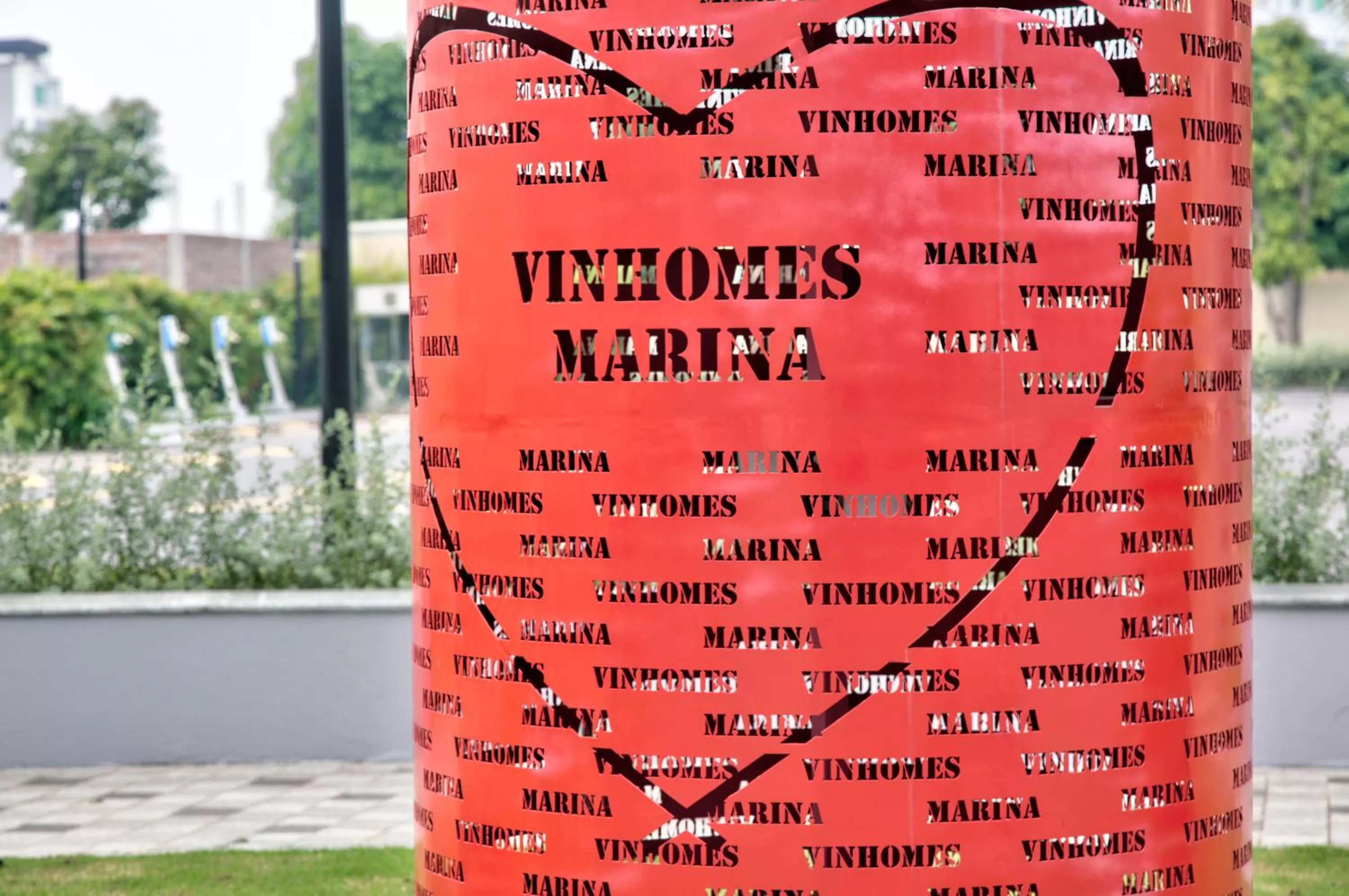 Logo/Certificate/Sign in The Flamboyant #StayWork Vinhomes Marina