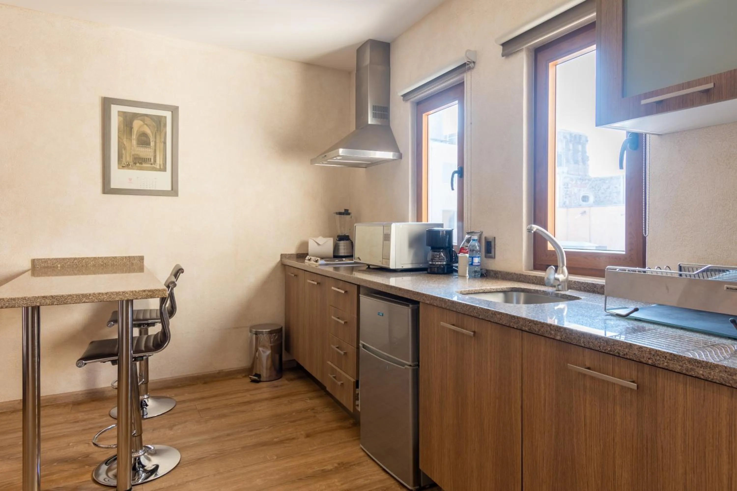 Coffee/tea facilities in Hotel Madero