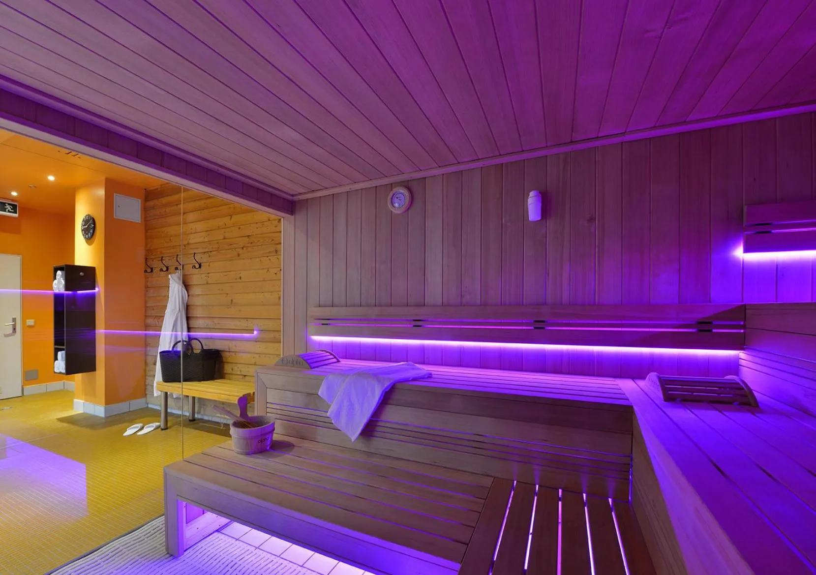 Sauna in The Monarch Hotel