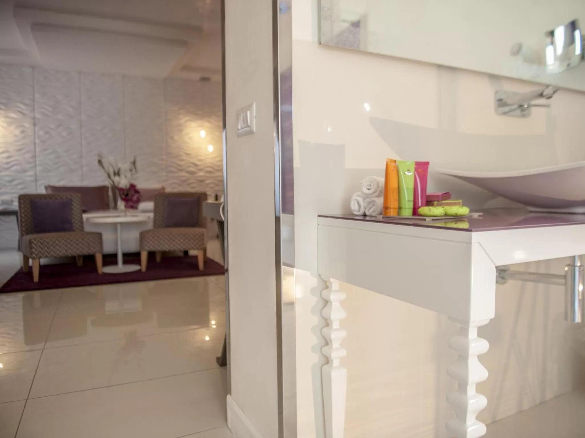 Bathroom in Hotel San Pietro