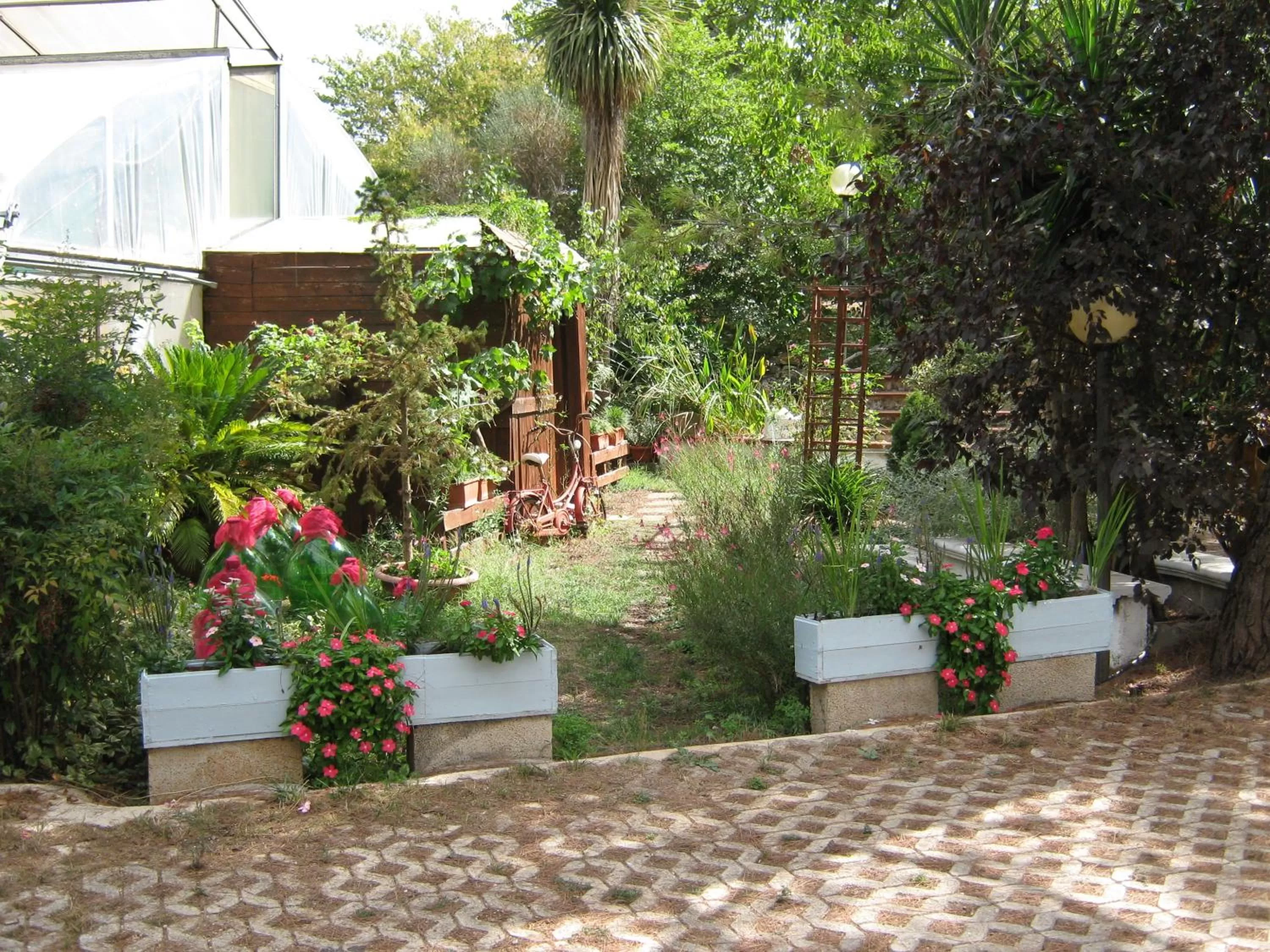 Garden in La Cascata