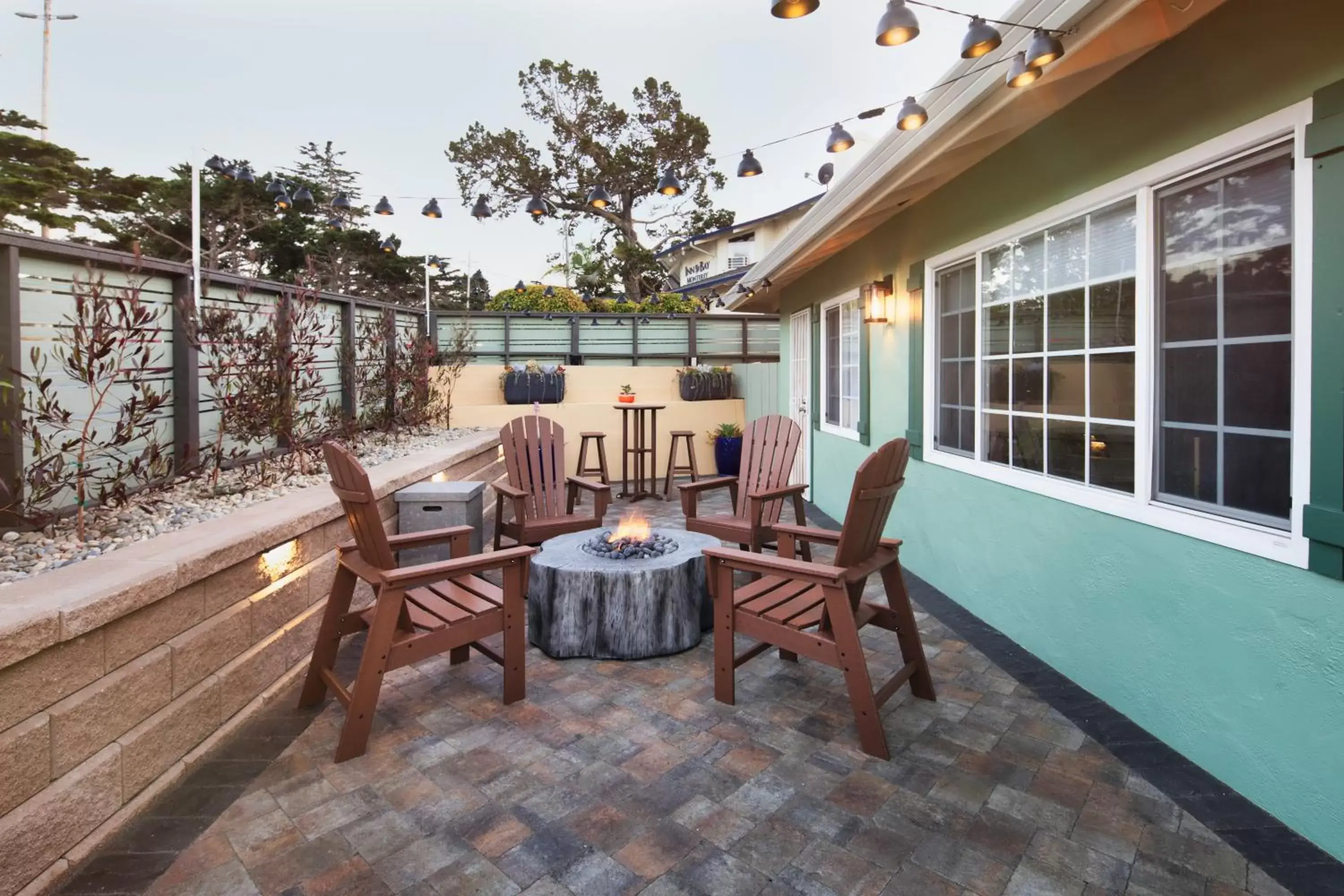 Patio, Balcony/Terrace in Villa Franca Inn