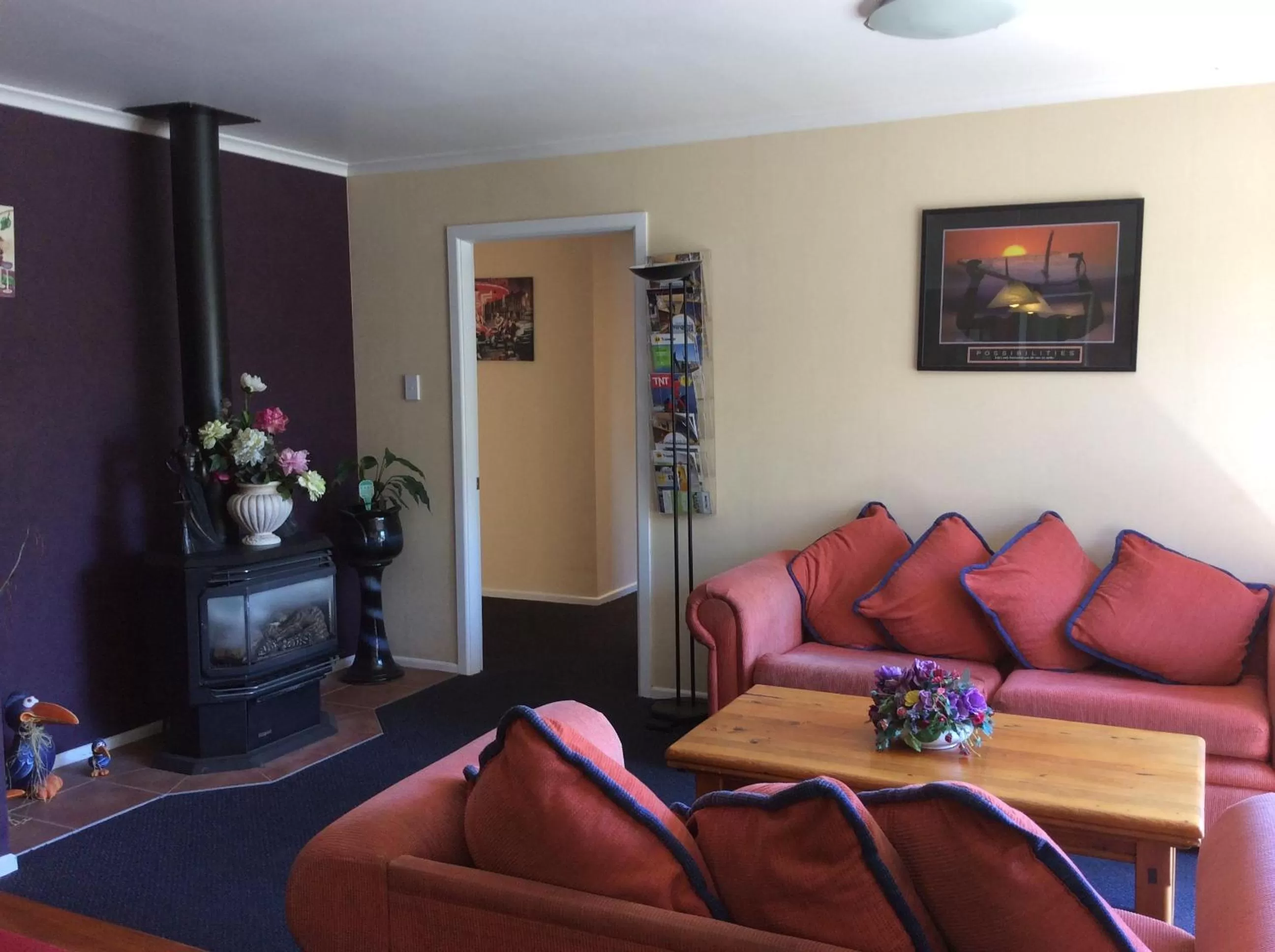 Living room, Seating Area in Anndion Motel