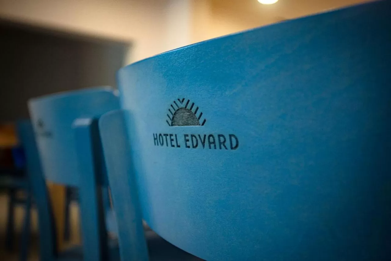 Property logo or sign in Hotel Edvard