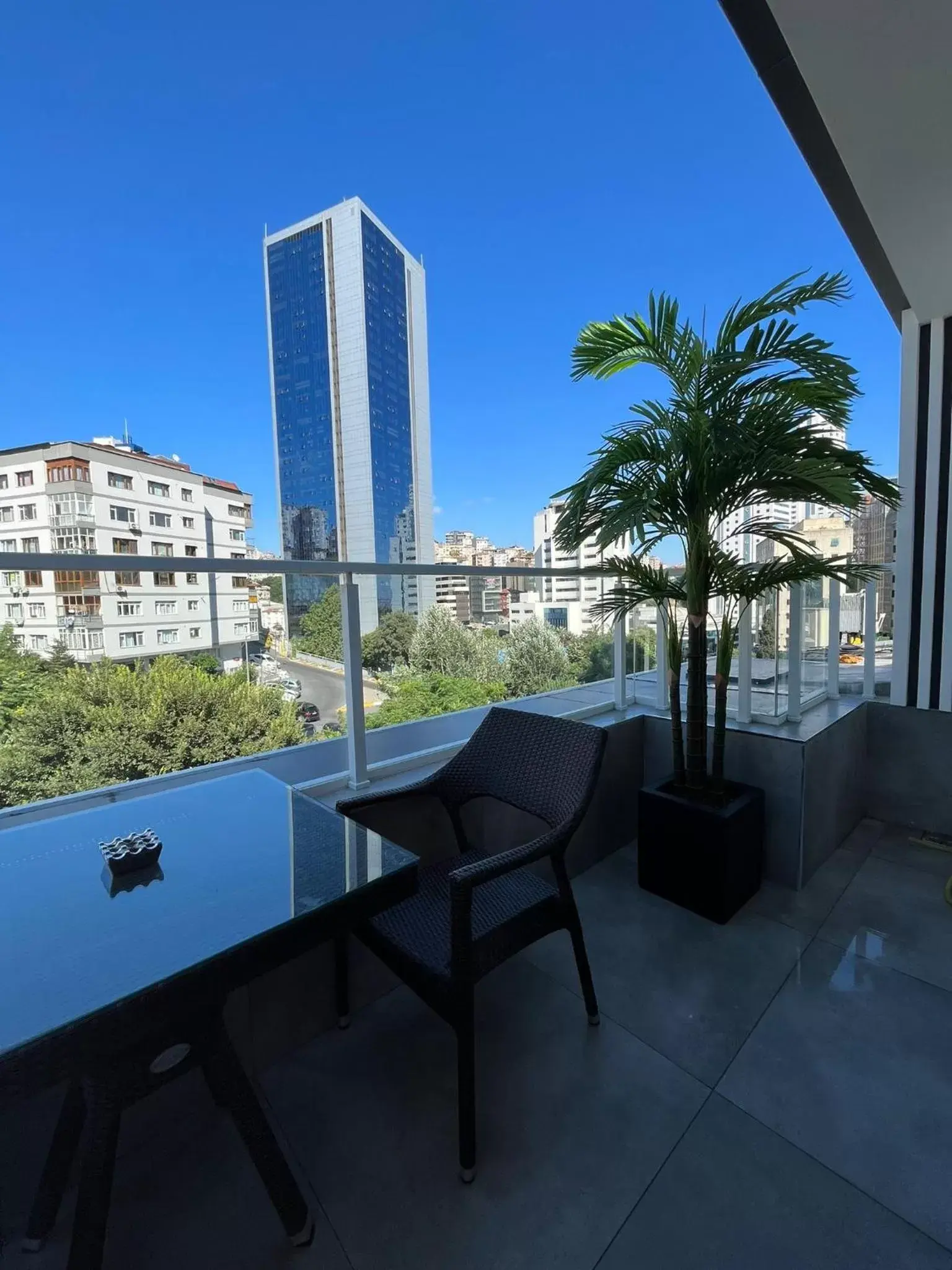 Balcony/Terrace in Vital Hotel Fulya Istanbul Sisli