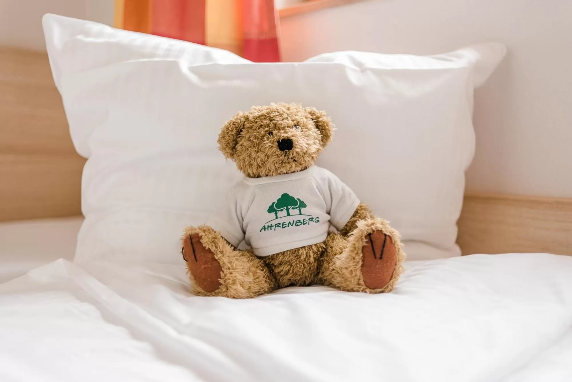 Bed in Romantik Hotel Ahrenberg