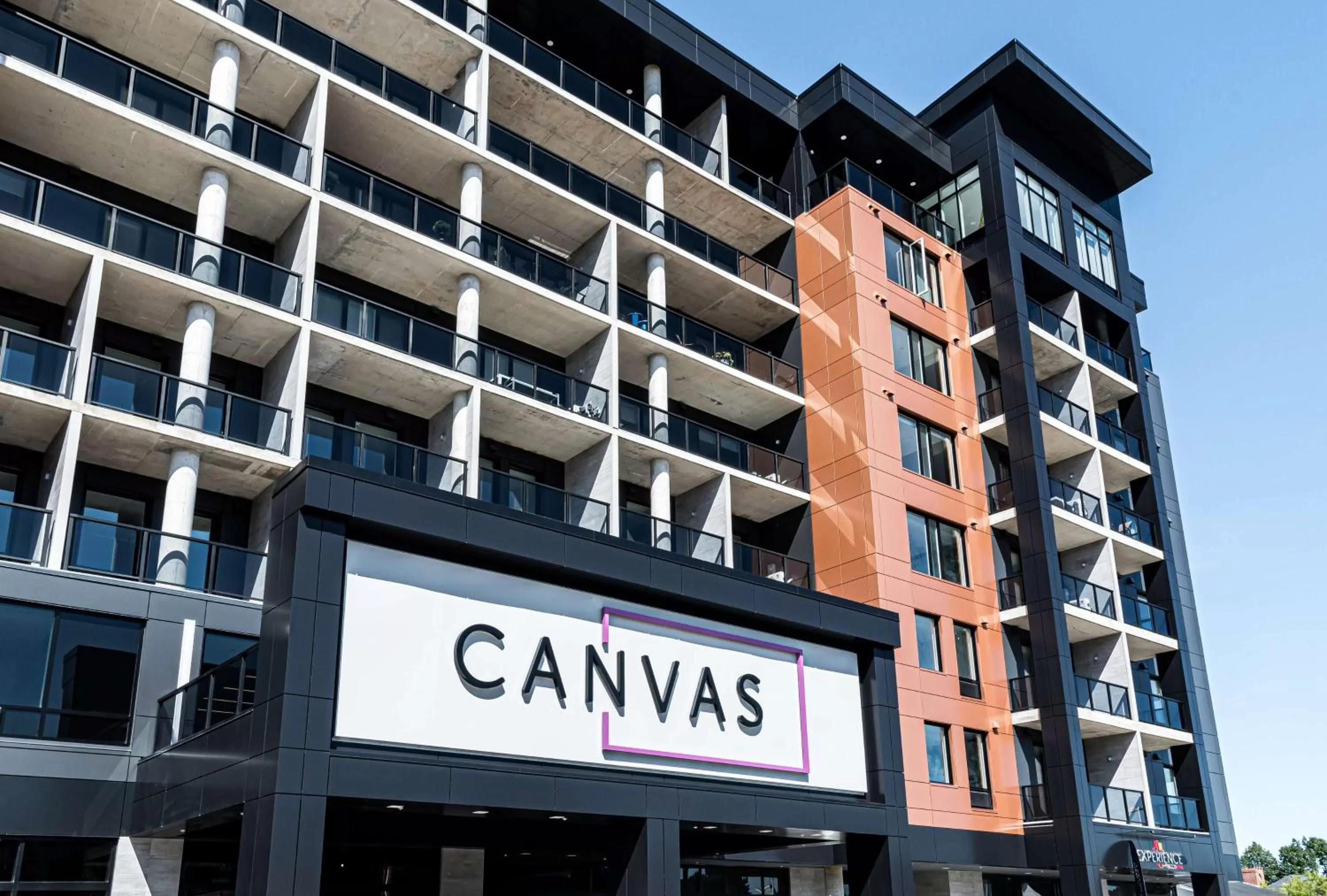 Property building in Canvas Moncton, Tapestry Collection By Hilton