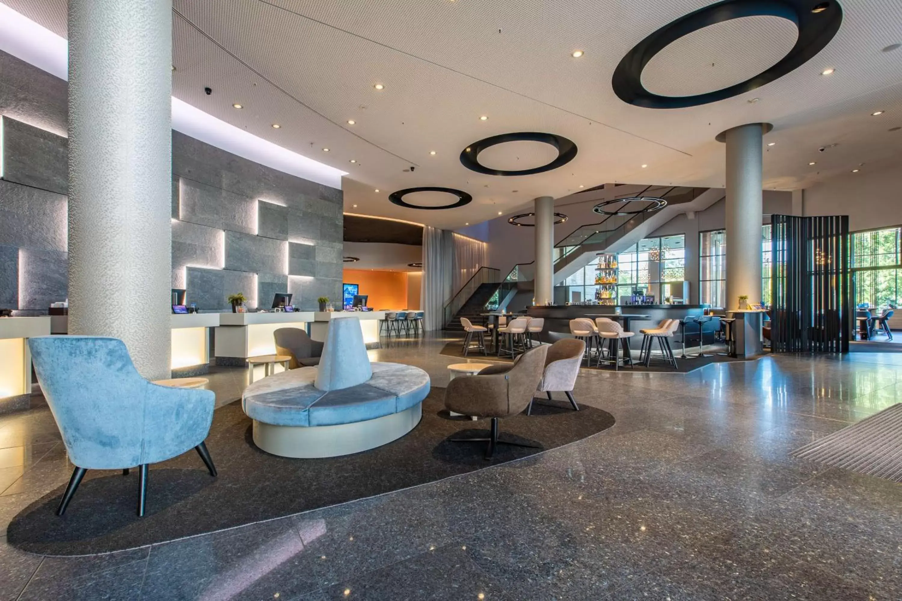 Lobby or reception, Lobby/Reception in Radisson Blu Hotel Rostock