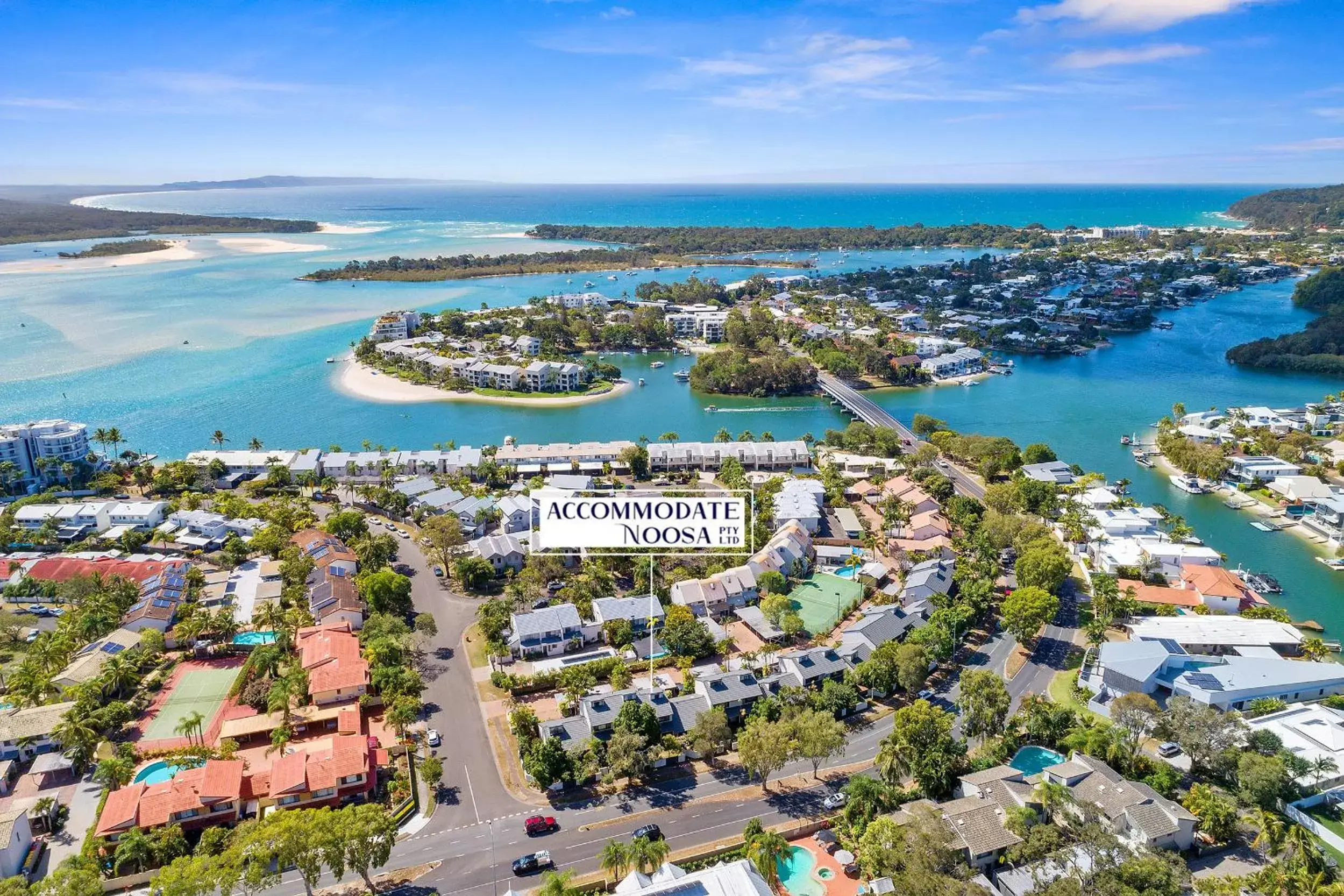 Bird's-eye View in Nautilus Noosa Holiday Resort