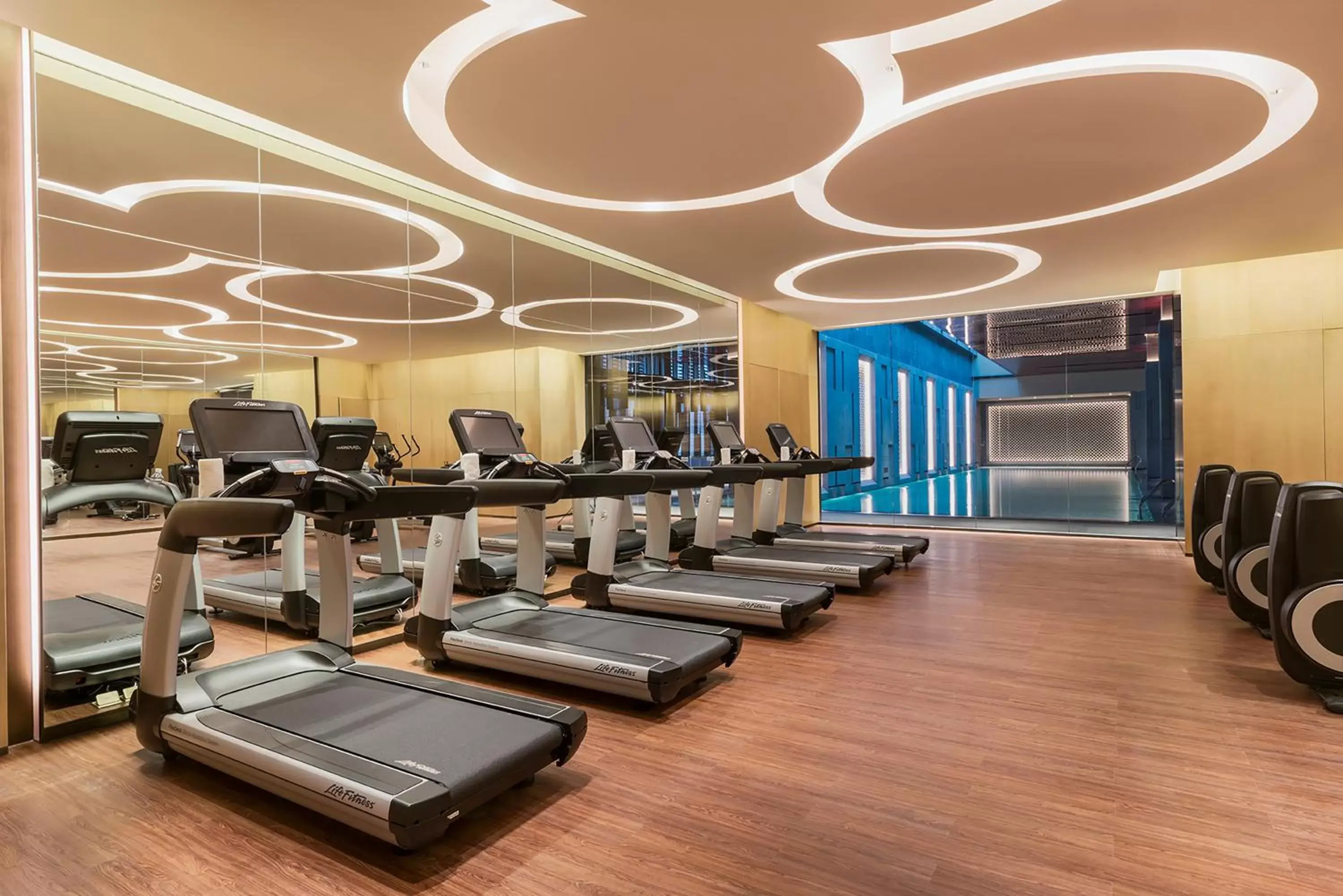 Fitness centre/facilities in Grand Hyatt Changsha Fitness centre/facilities in Grand Hyatt Changsha