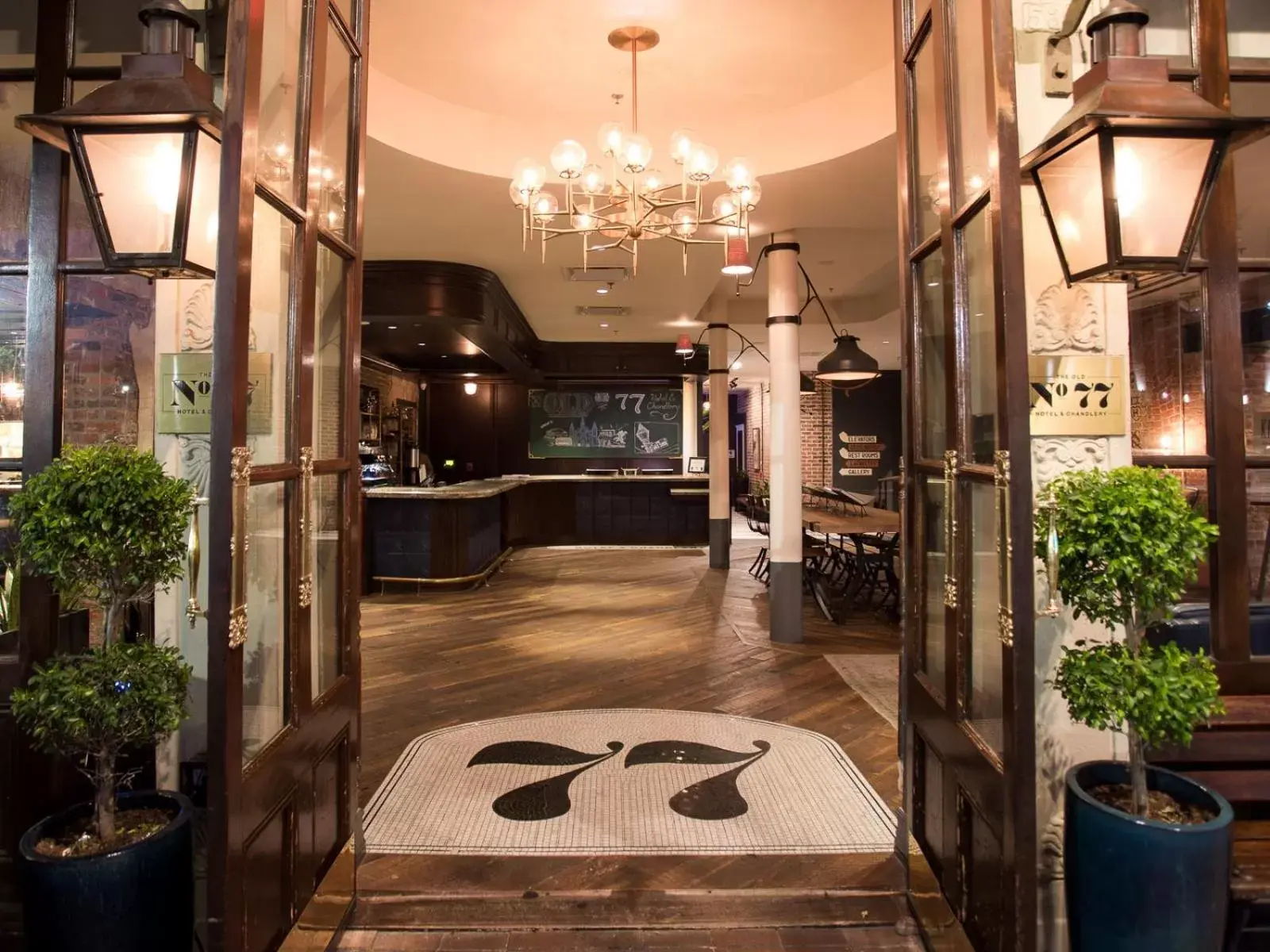 Lobby or reception in The Old No. 77 Hotel & Chandlery Lobby or reception in The Old No. 77 Hotel & Chandlery