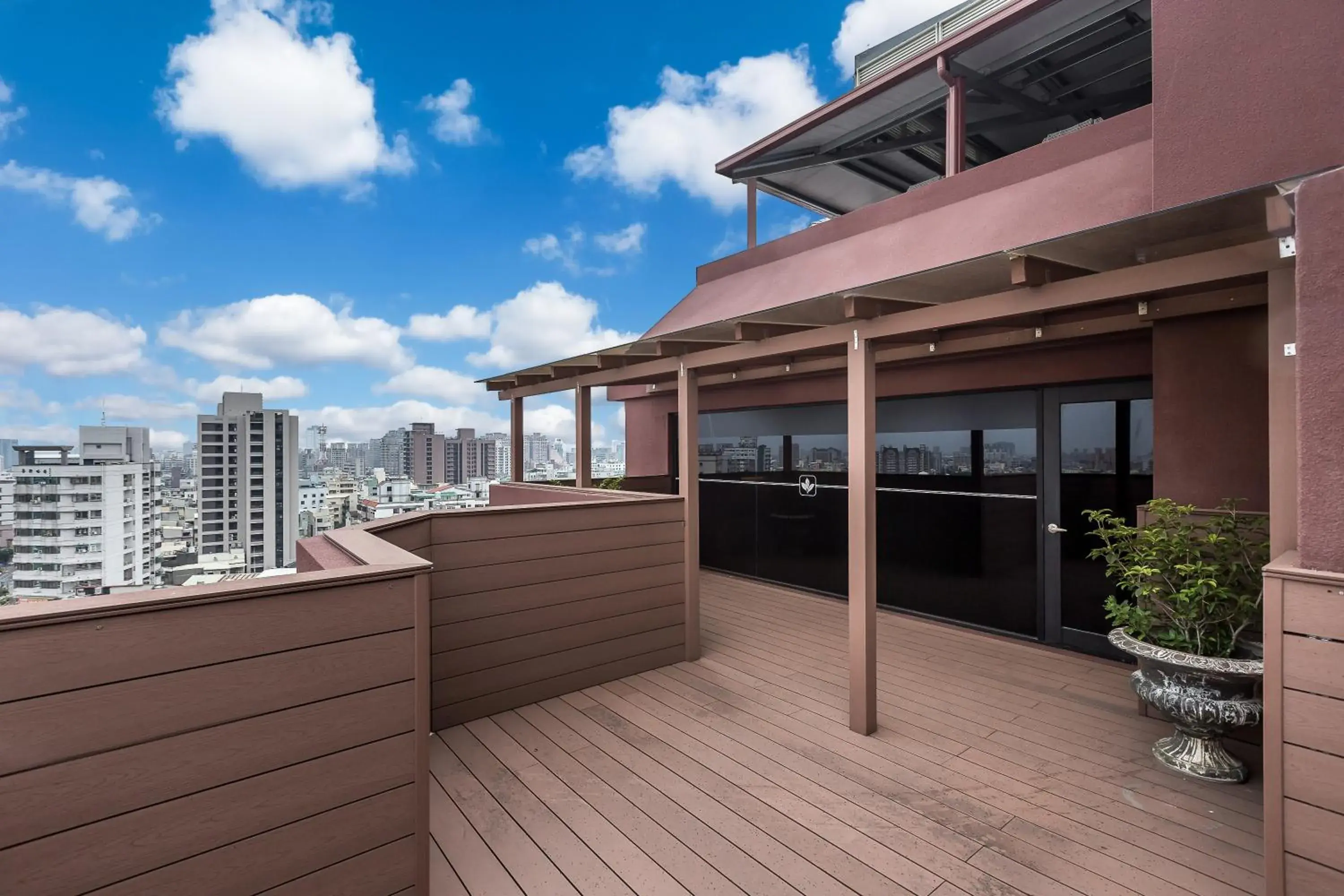 Balcony/Terrace in Inhouse Hotel Taichung