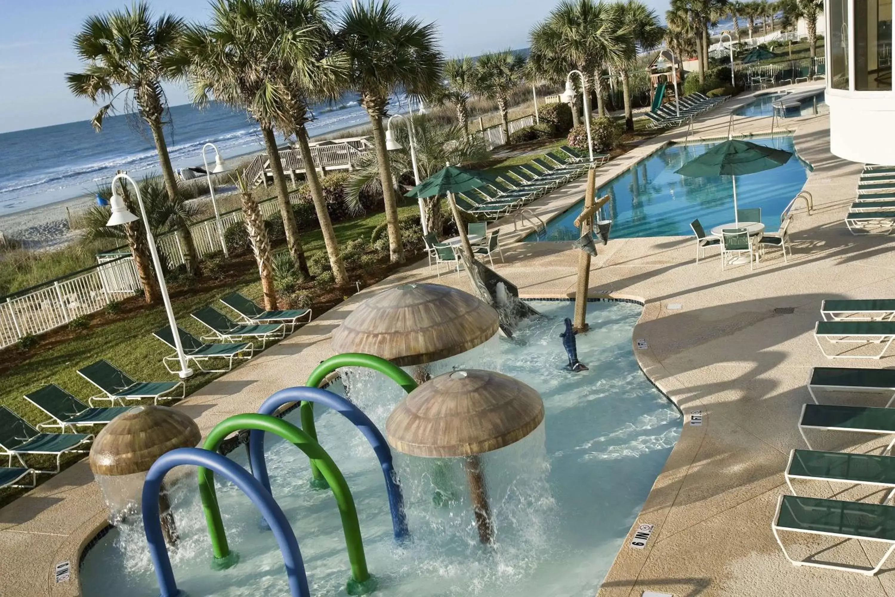 Pool View in Hampton Inn & Suites Myrtle Beach Oceanfront