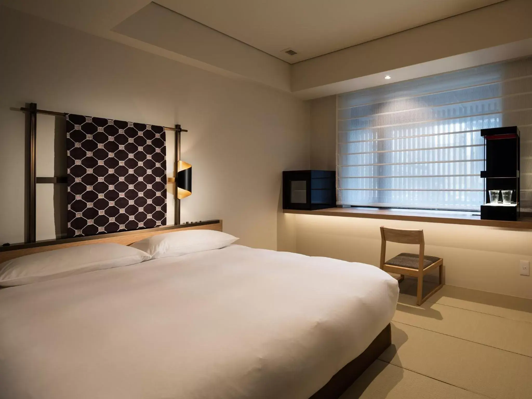 Photo of the whole room, Bed in Kyoto Granbell Hotel