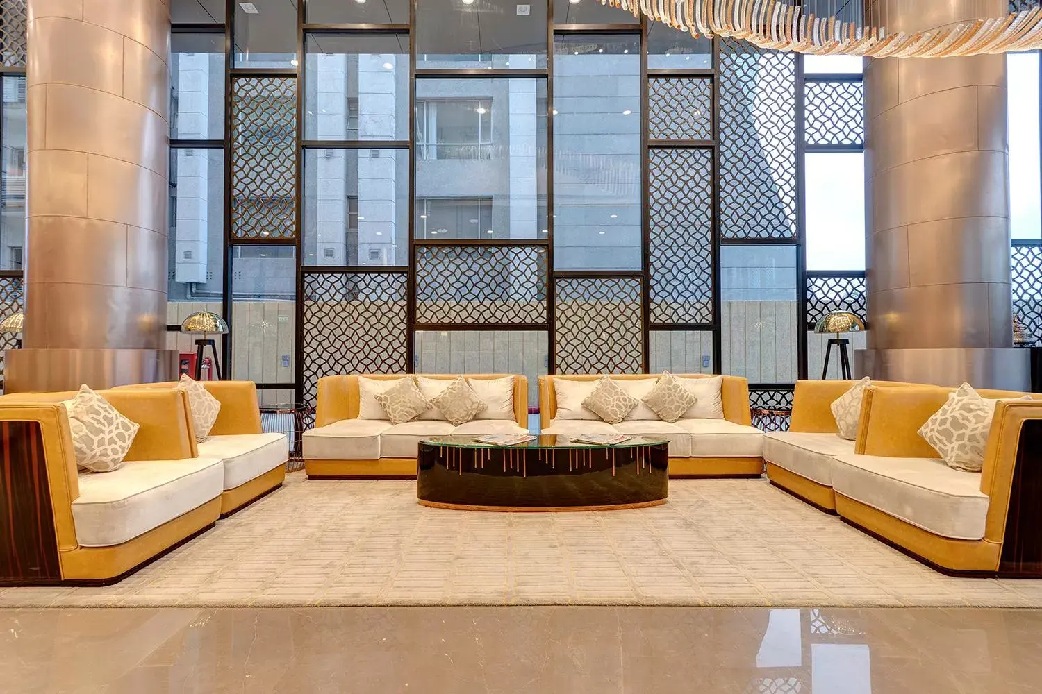 Lobby or reception in Holiday Inn Kolkata Airport by IHG Lobby or reception in Holiday Inn Kolkata Airport by IHG