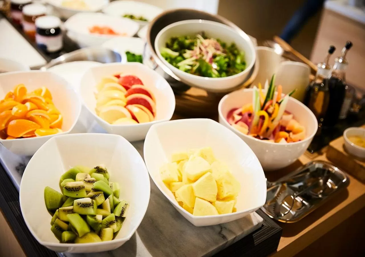 Buffet breakfast in Hotel Intergate Kanazawa