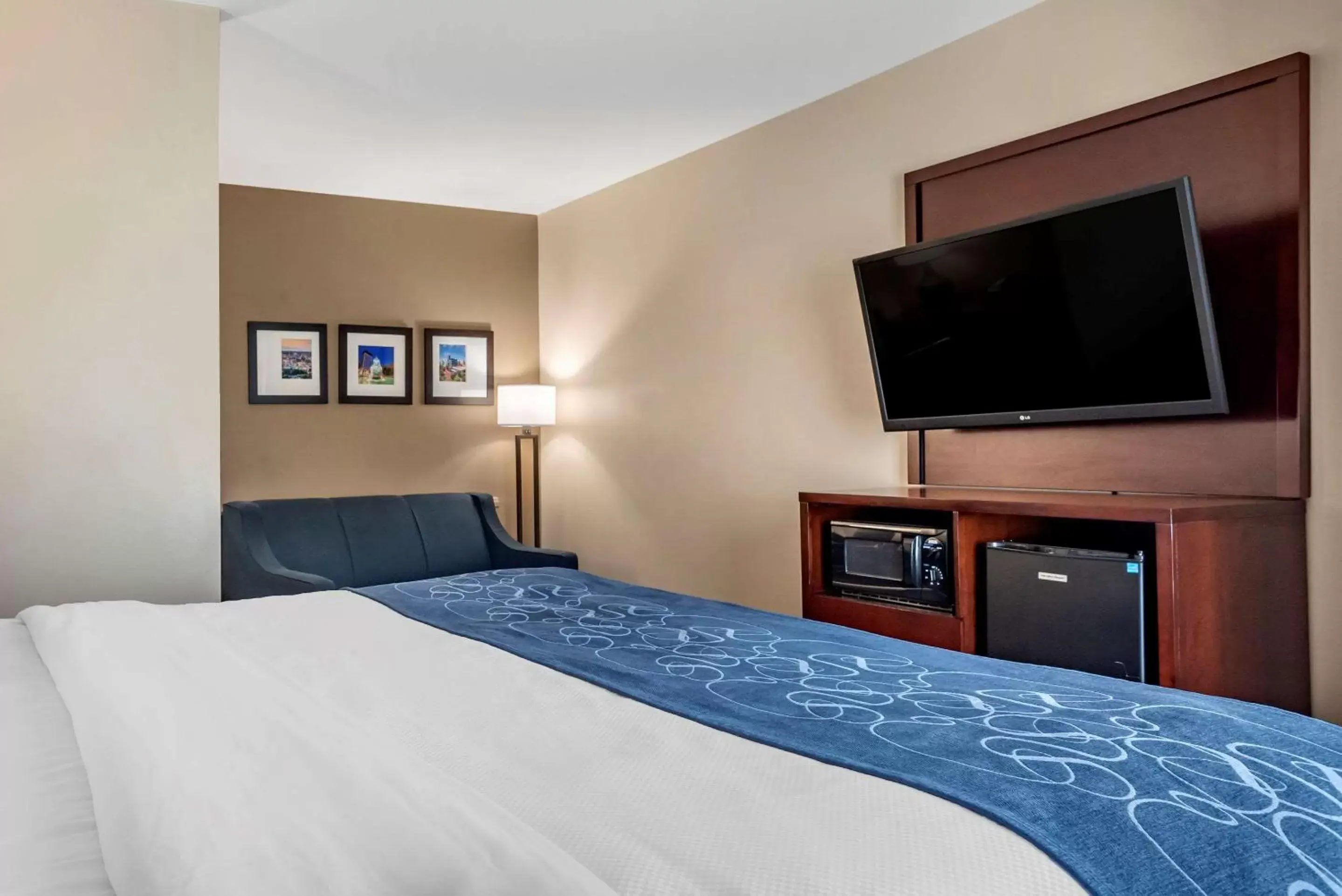 Bed in Comfort Suites Pell City I-20 exit 158