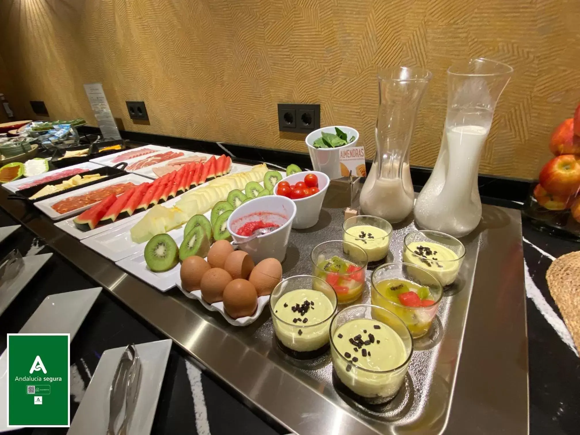 Food close-up in Hotel América Sevilla