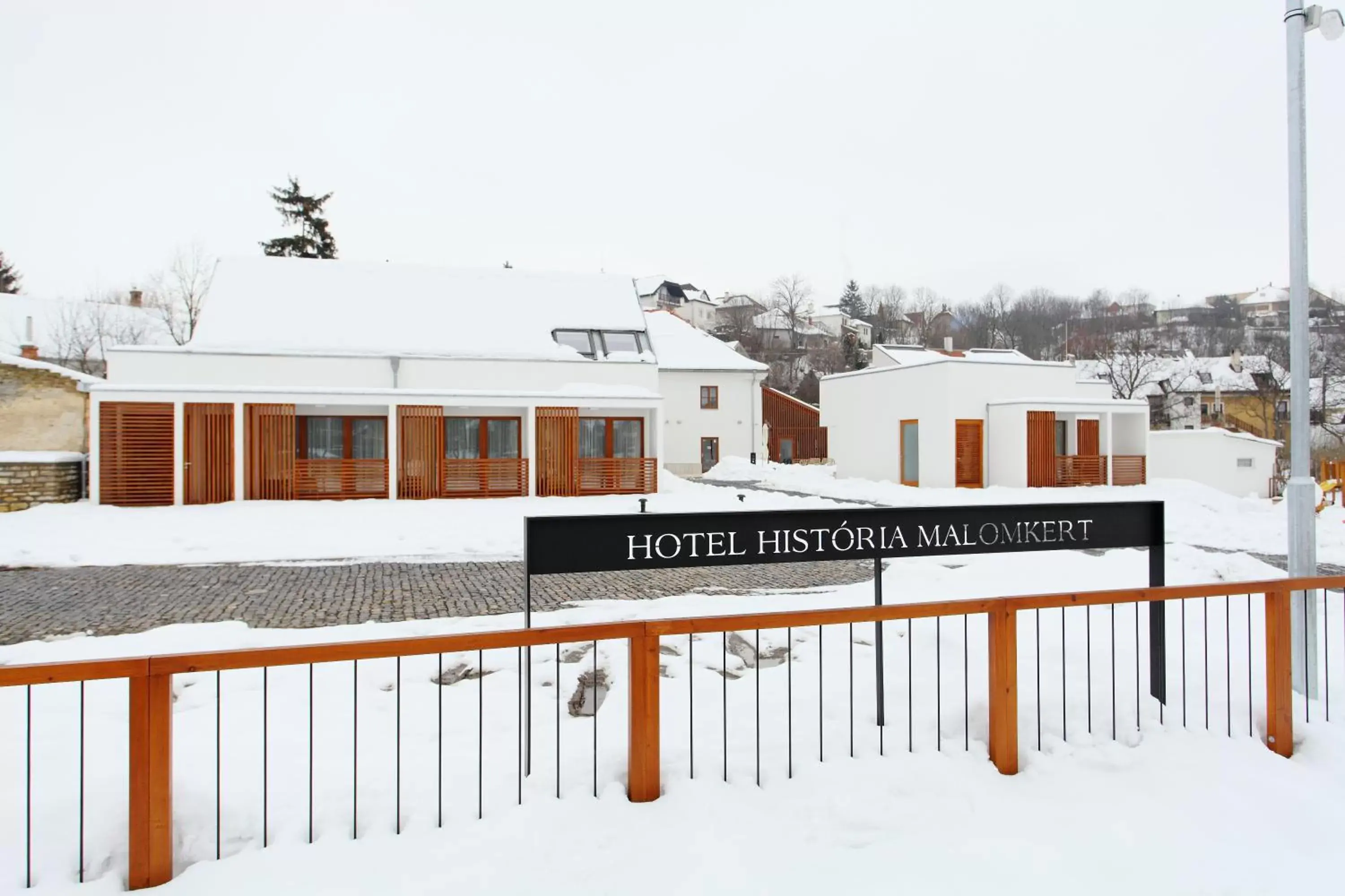 Winter in Hotel Historia Malomkert