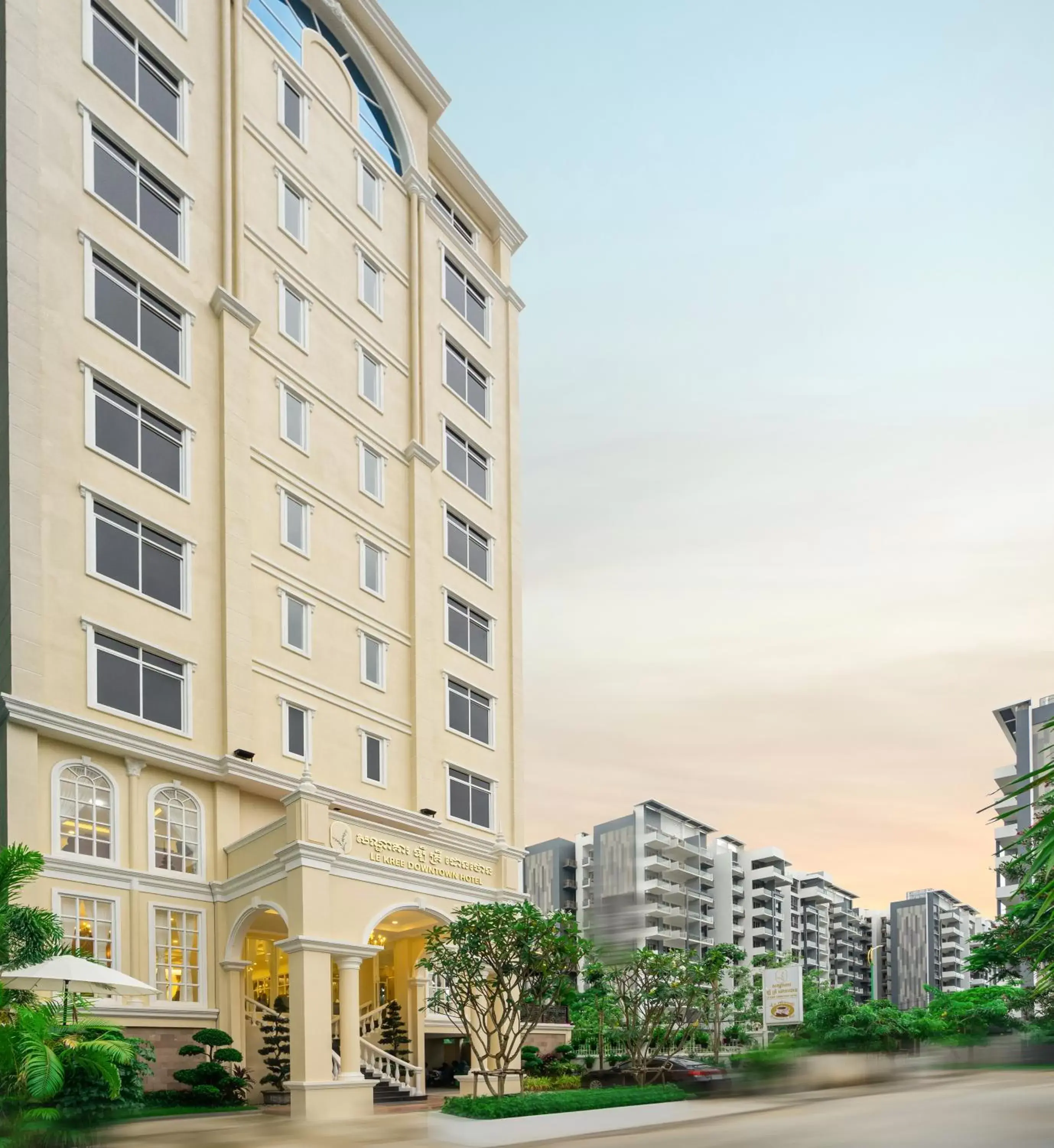 Property Building in Le Kree Downtown Hotel