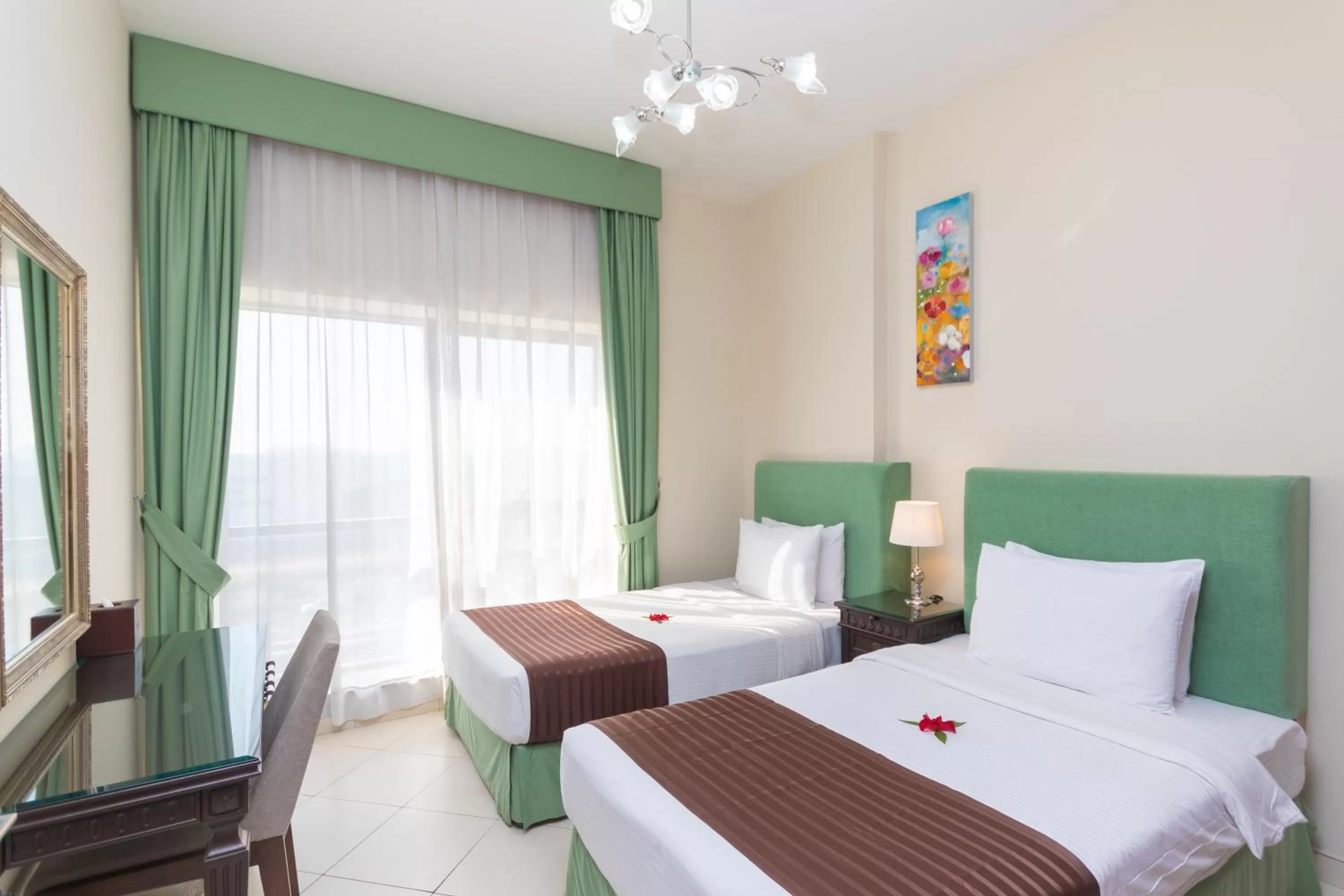 Bedroom in Auris Boutique Hotel Apartments, Al Barsha - At The Mall