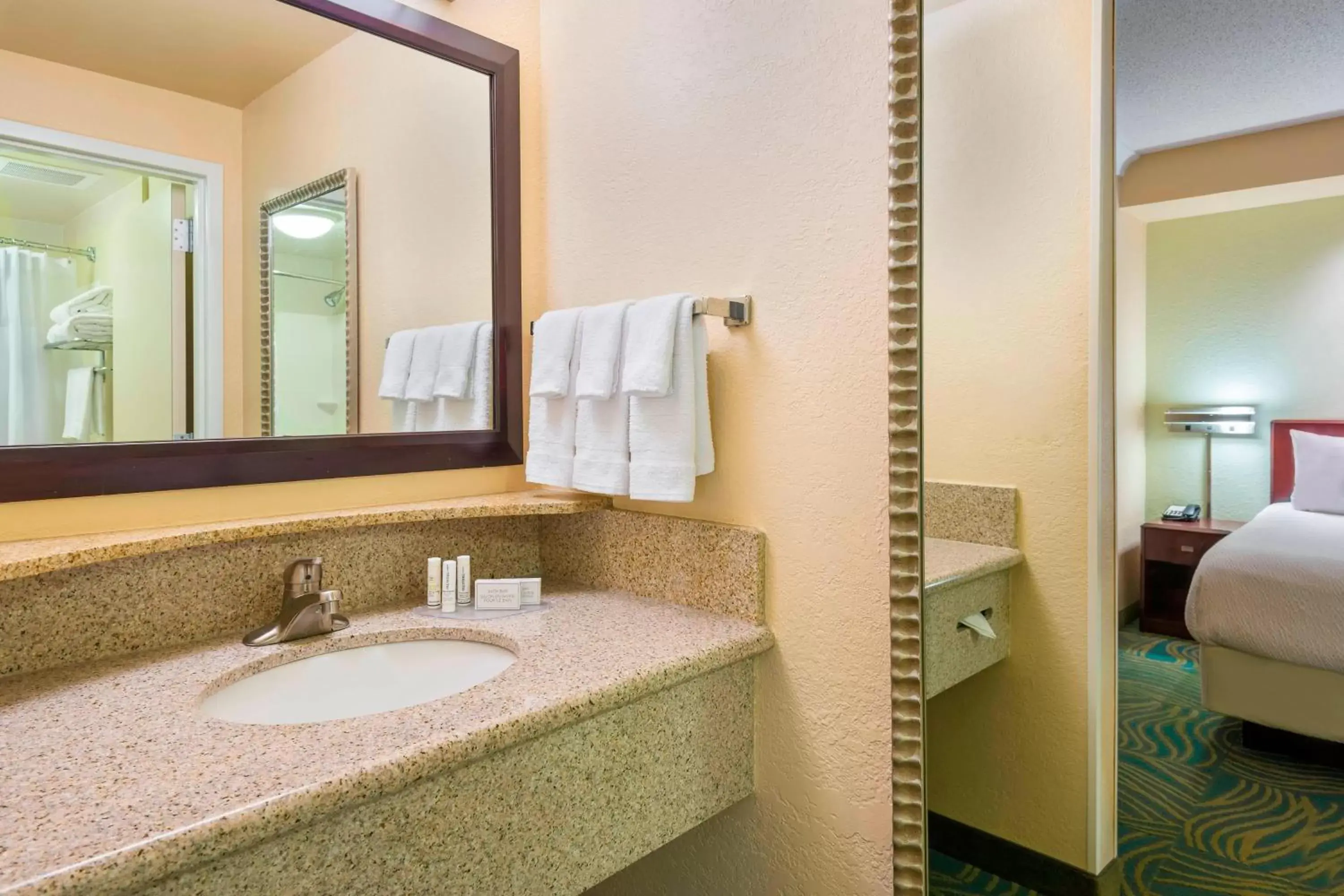 Bathroom in SpringHill Suites Fort Myers Airport