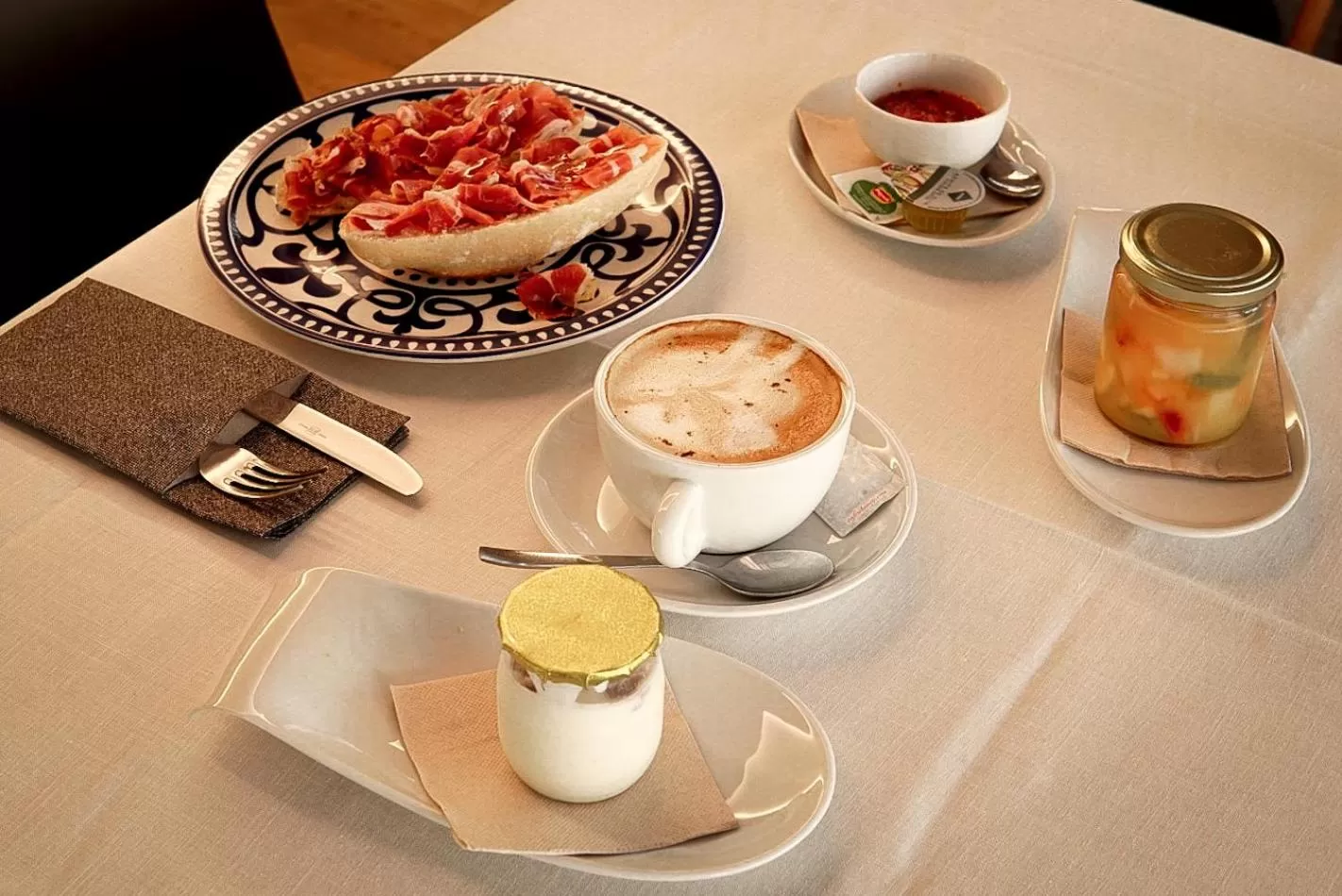 Food close-up in Hotel Avenida