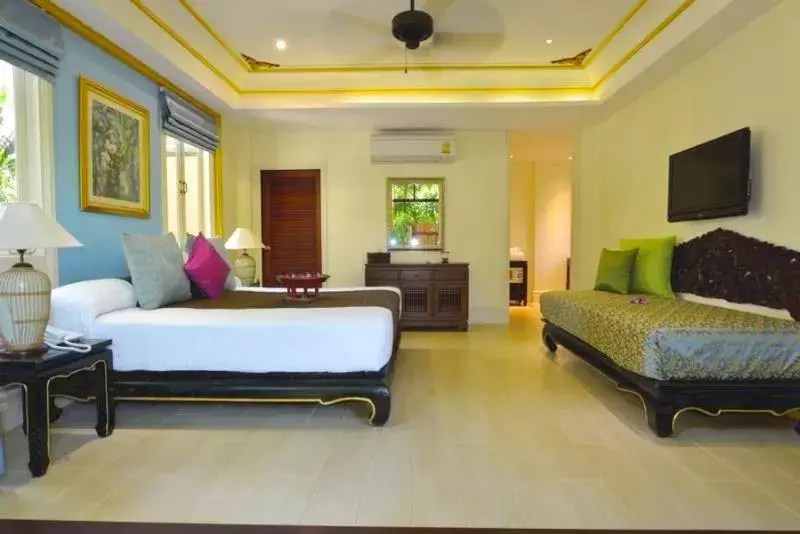 Bed in Rabbit Resort Pattaya