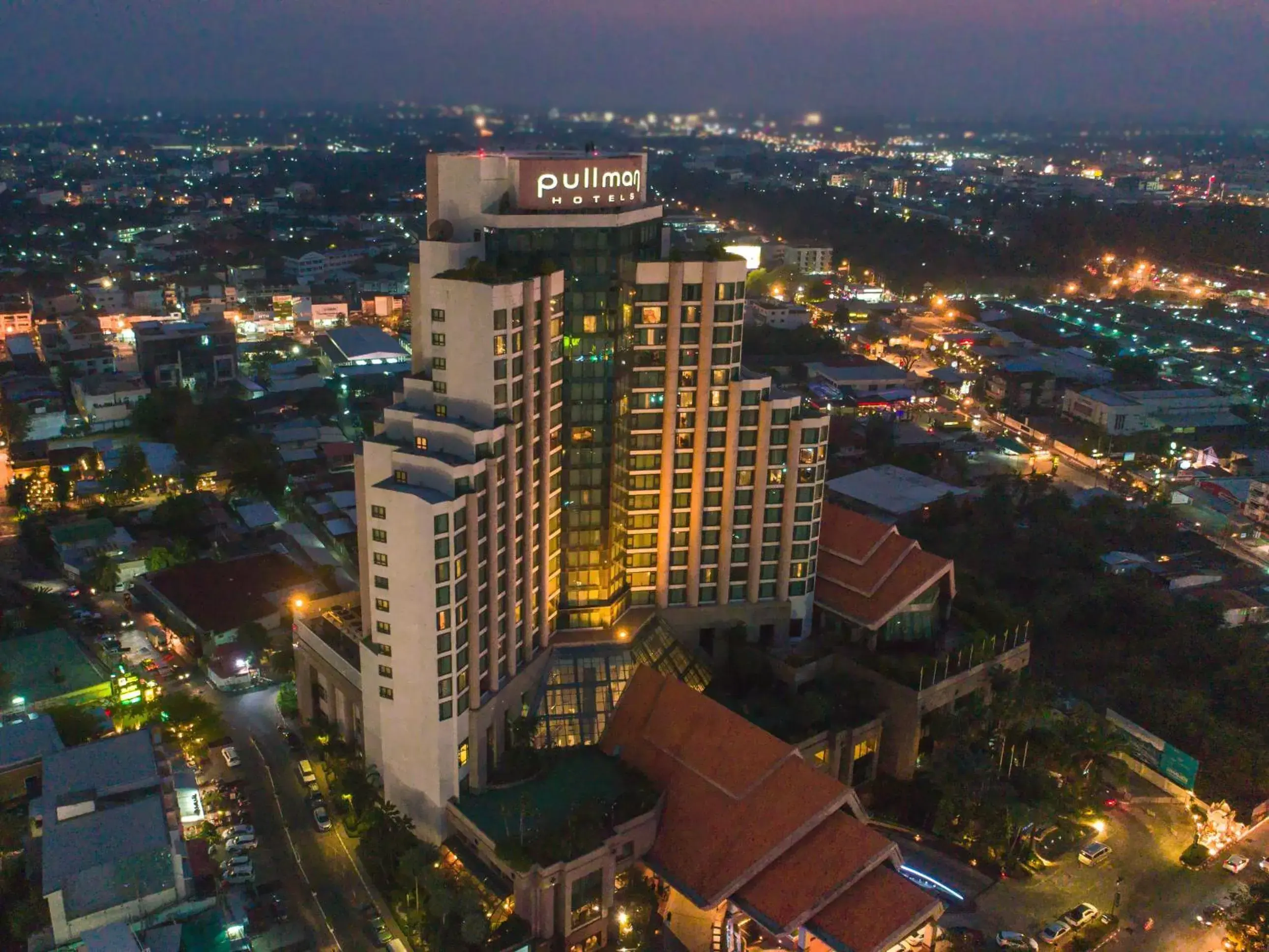 Bird's eye view, Bird's-eye View in Pullman Khon Kaen Raja Orchid