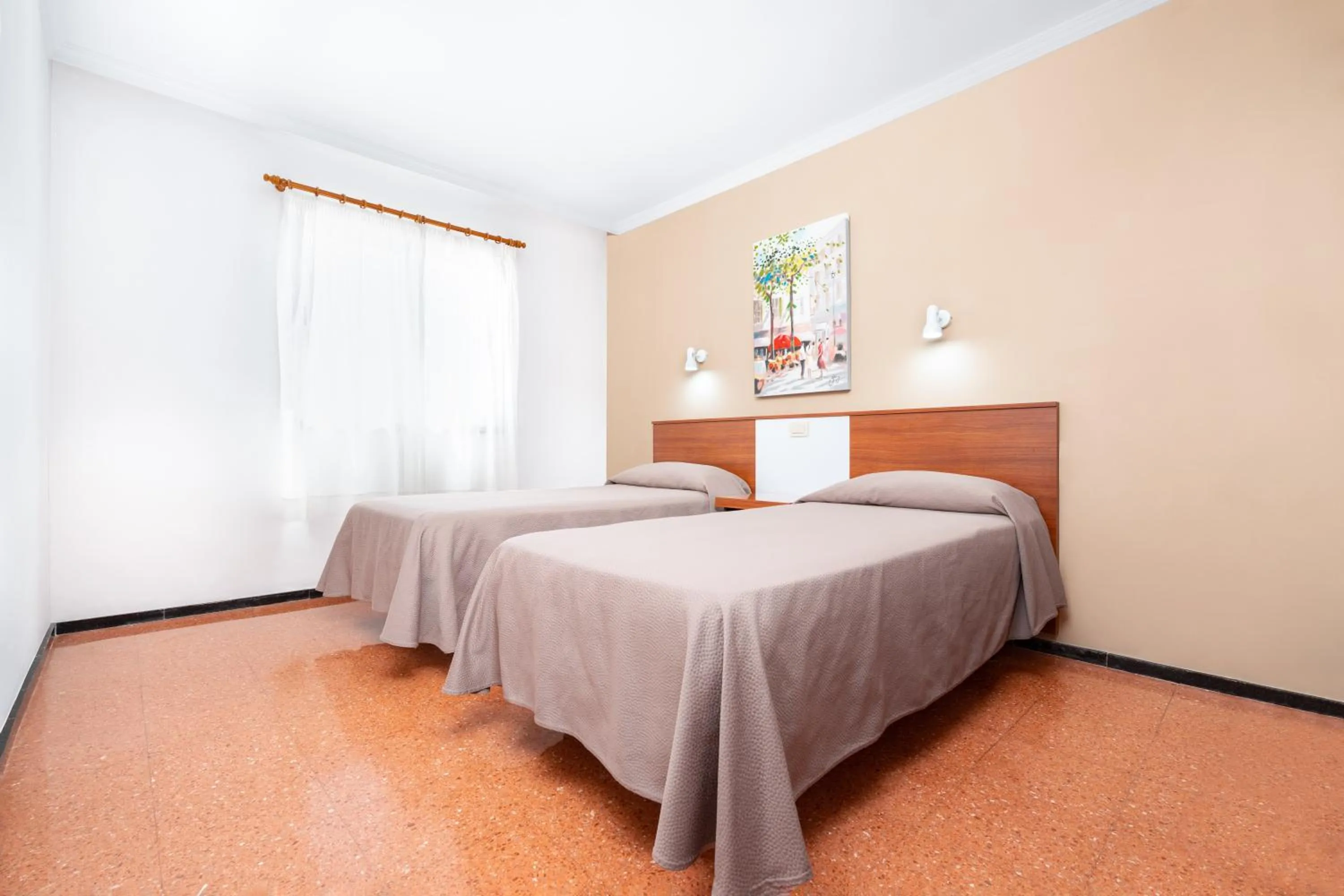 Bedroom, Bed in Apartamentos las Góndolas