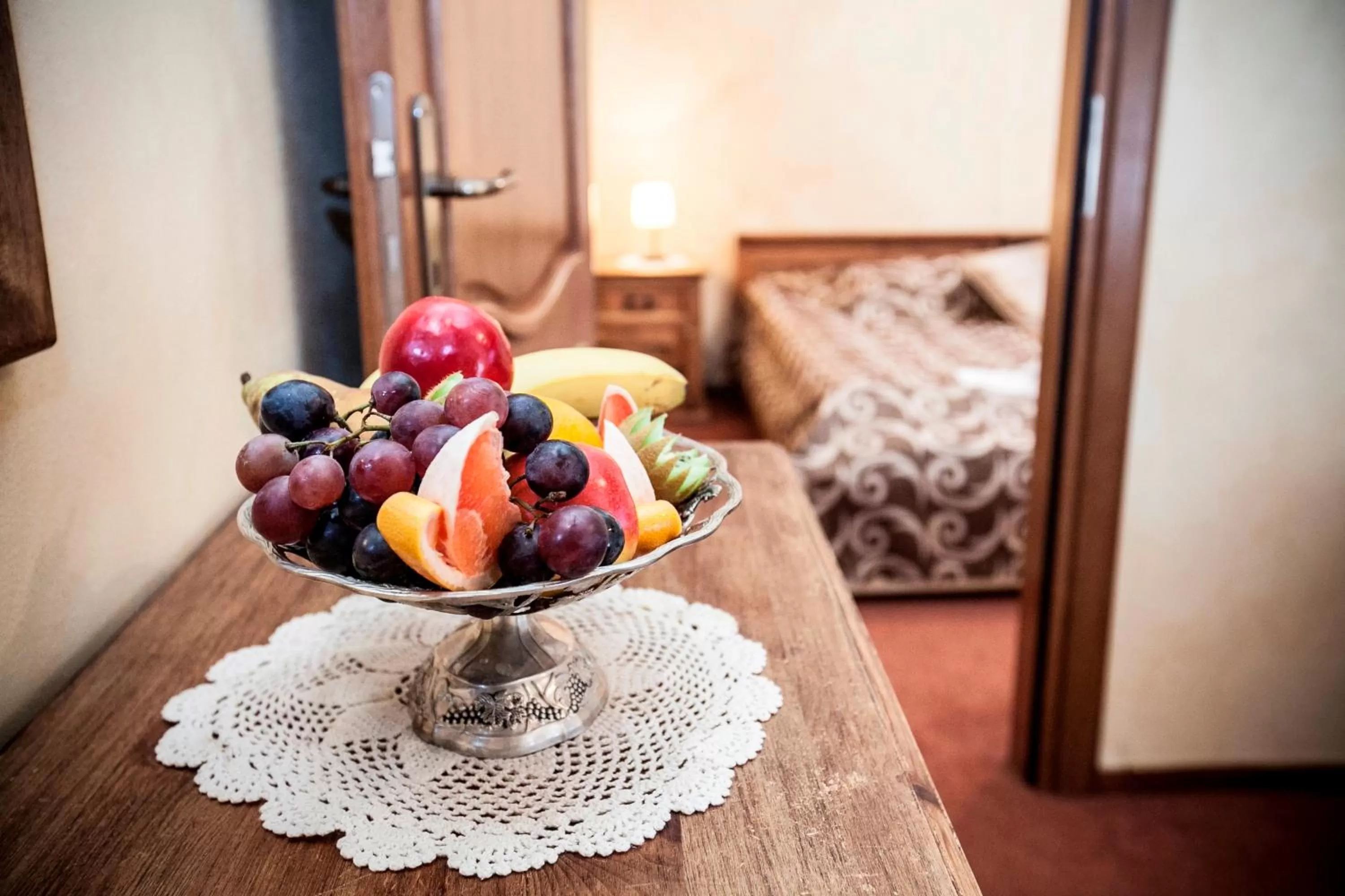 Decorative detail, Bed in Hotel Dwór Karolówka