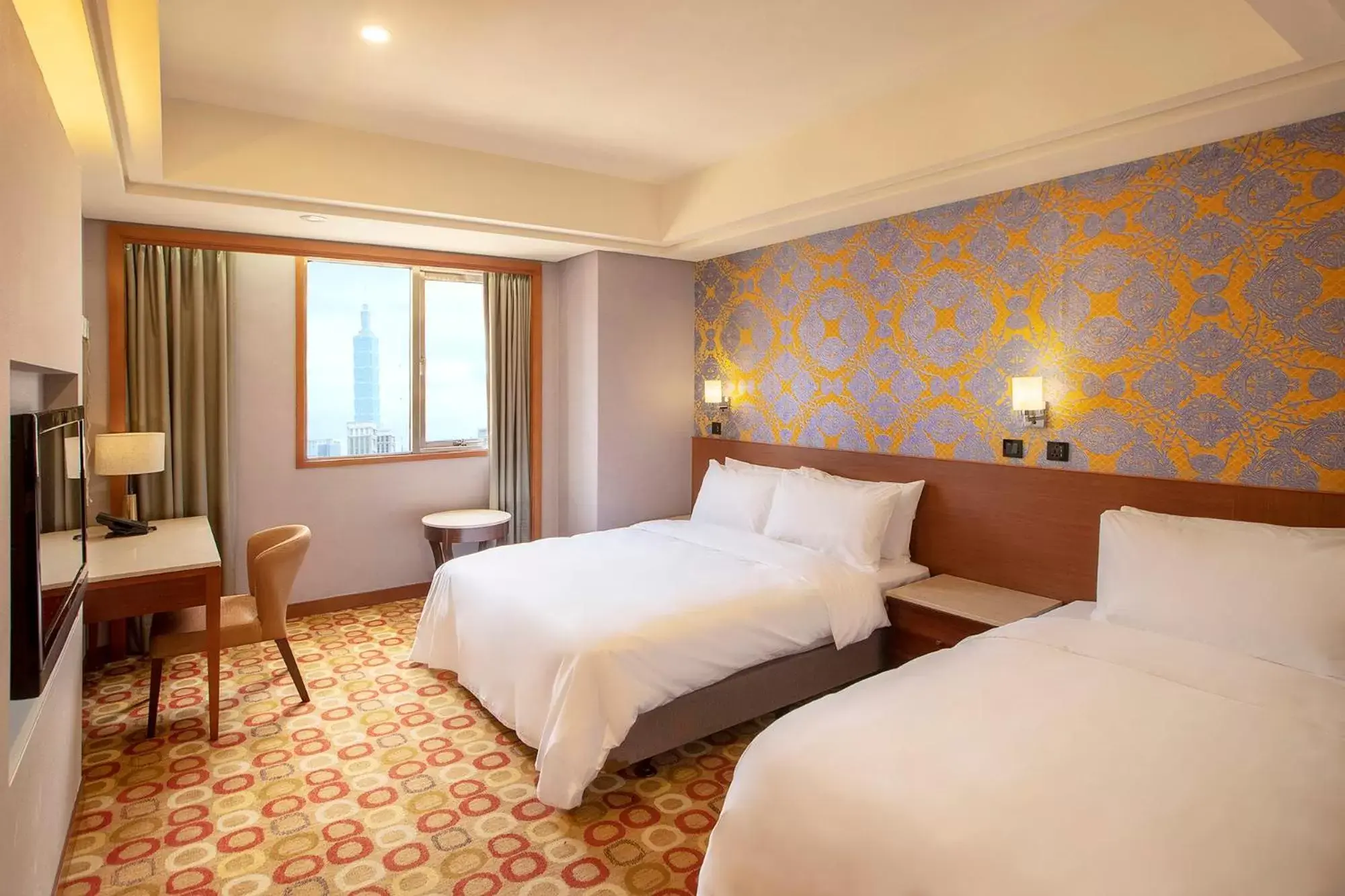 Bed in Hej Taipei Arena Hotel Bed in Hej Taipei Arena Hotel