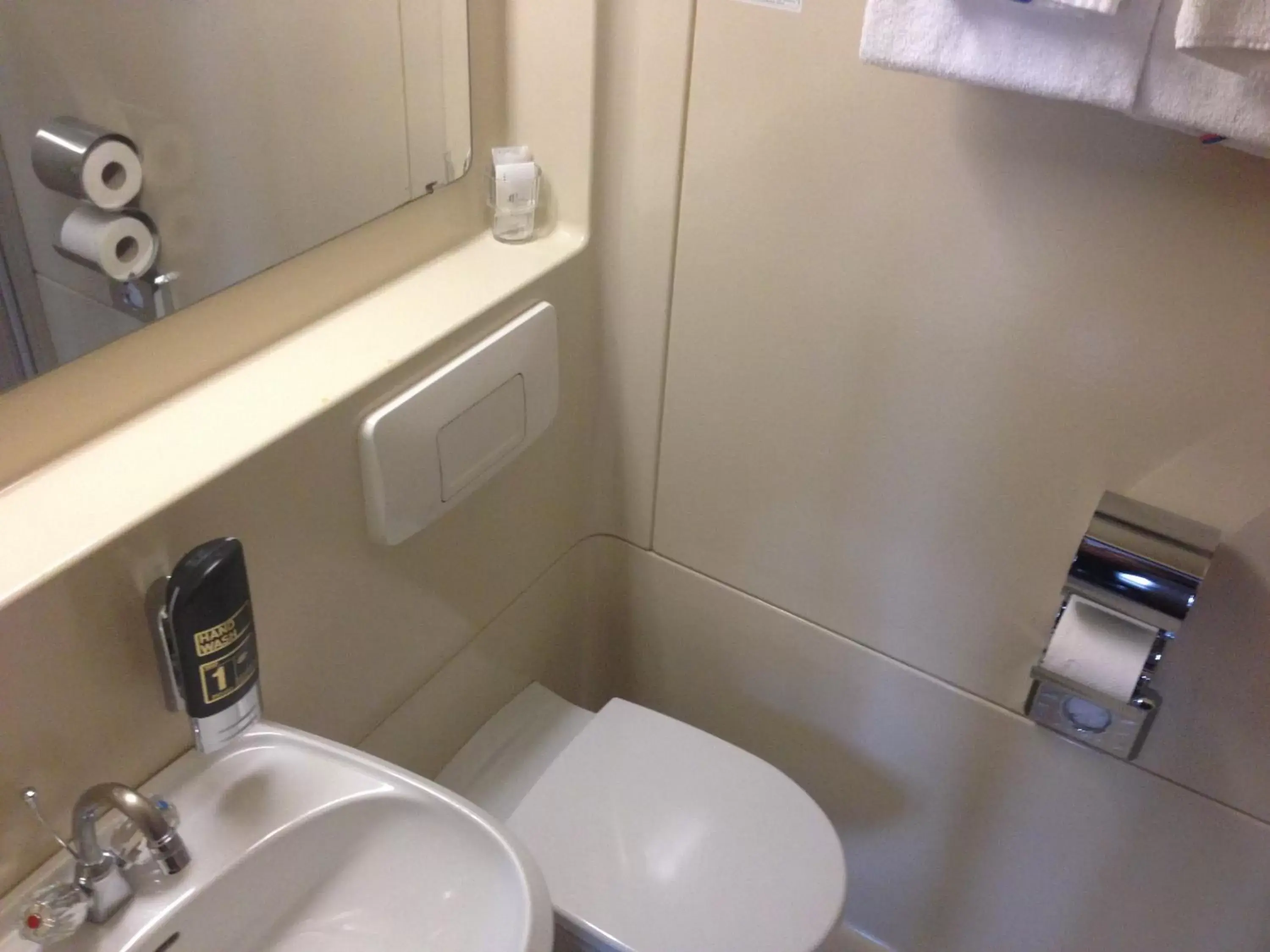 Toilet, Bathroom in Hotel Goldene Krone Innsbruck