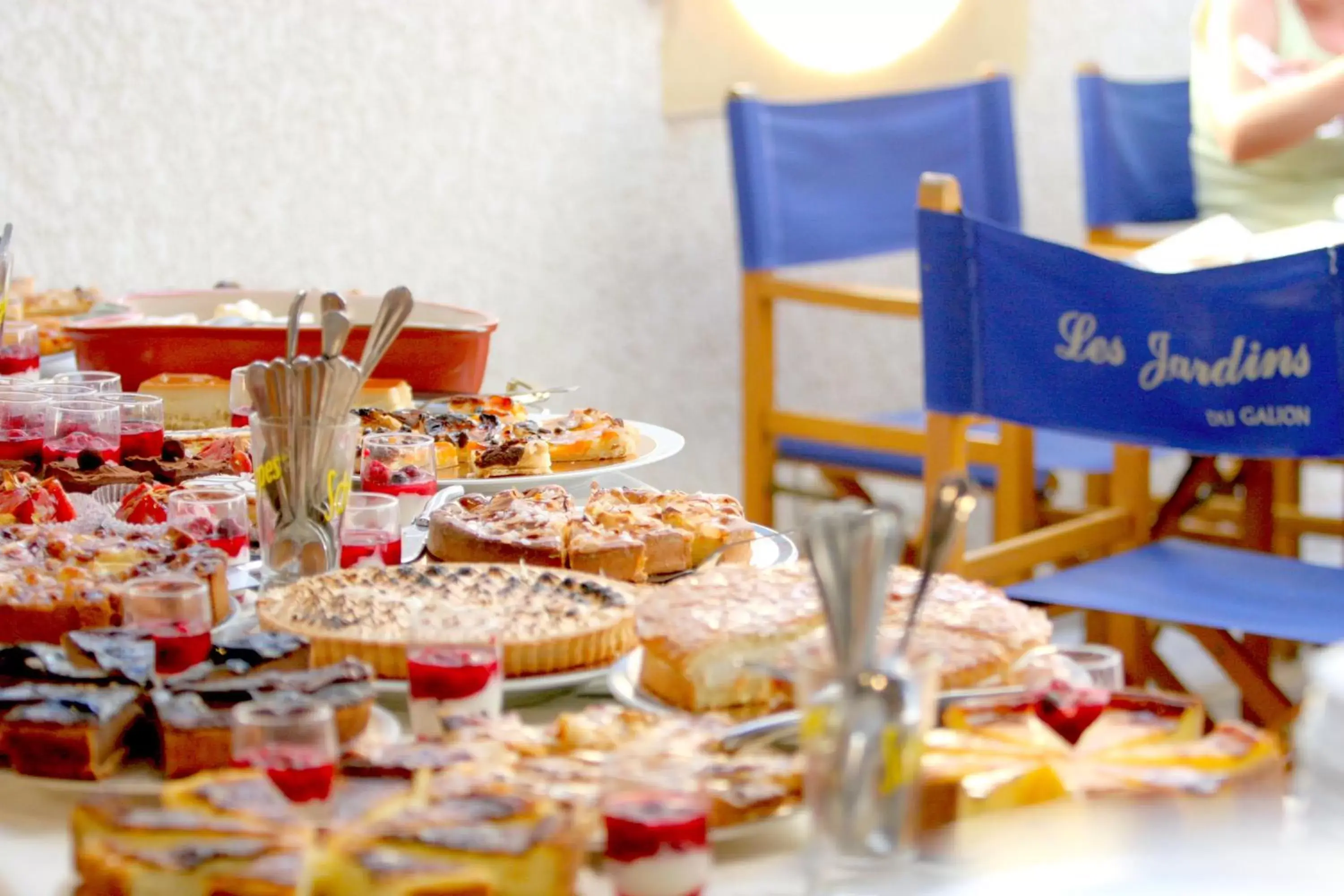 Buffet breakfast in Le Galion Hotel et Restaurant Canet Plage - Logis