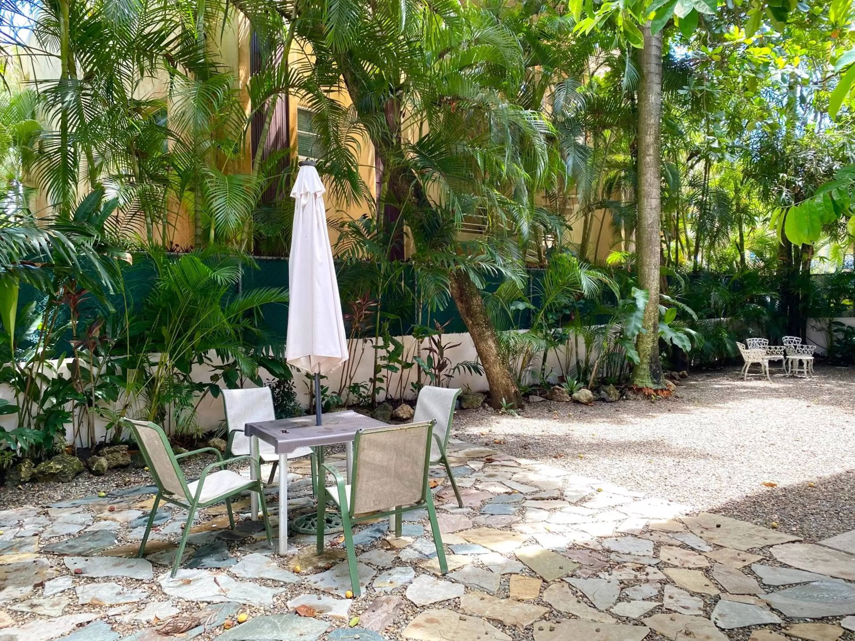 Patio in Hotel Alegria