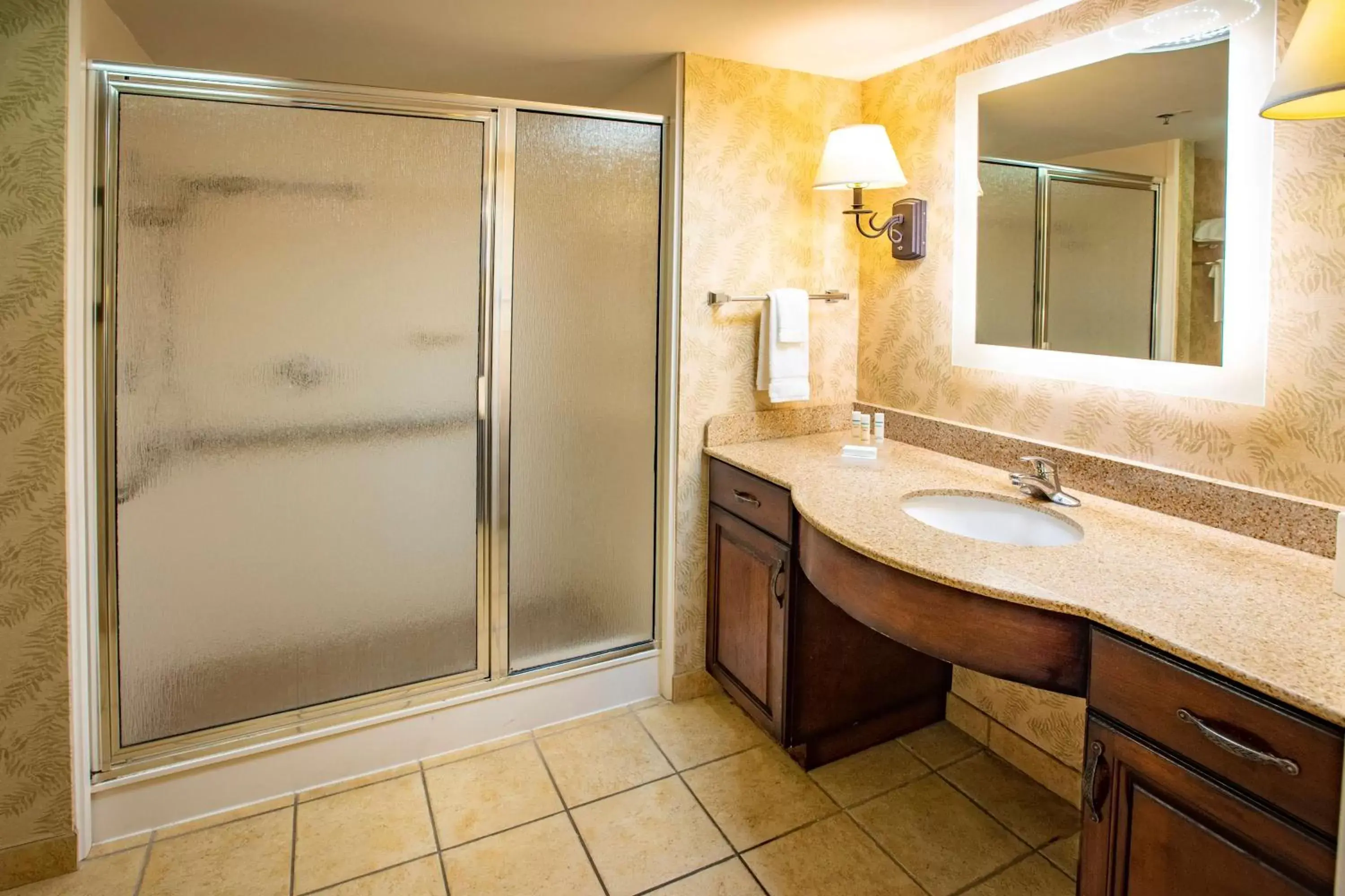 Bathroom in Homewood Suites by Hilton Pensacola Airport-Cordova Mall Area