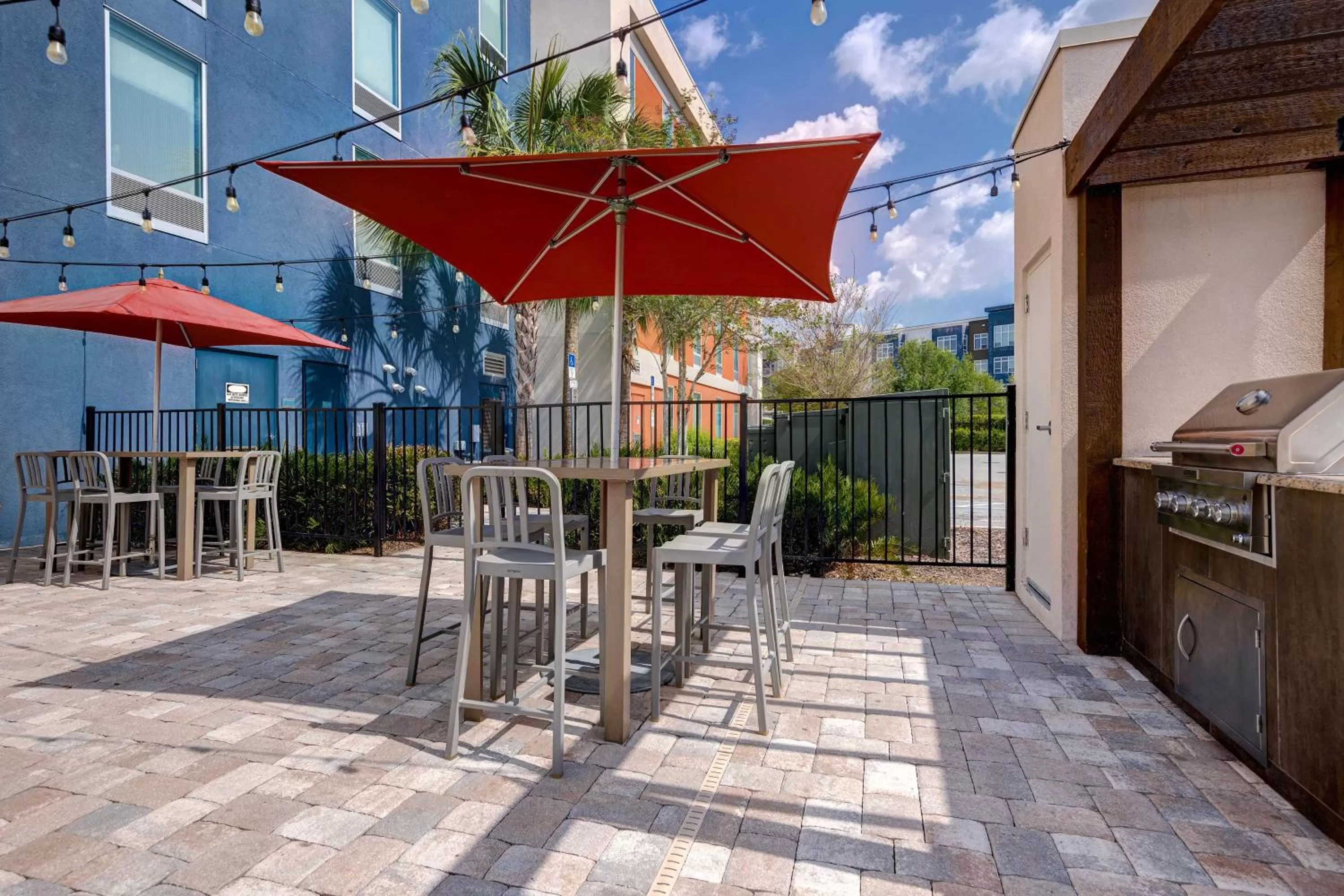 Patio in Home2 Suites by Hilton Orlando International Drive South - Free Shuttle to Theme Parks