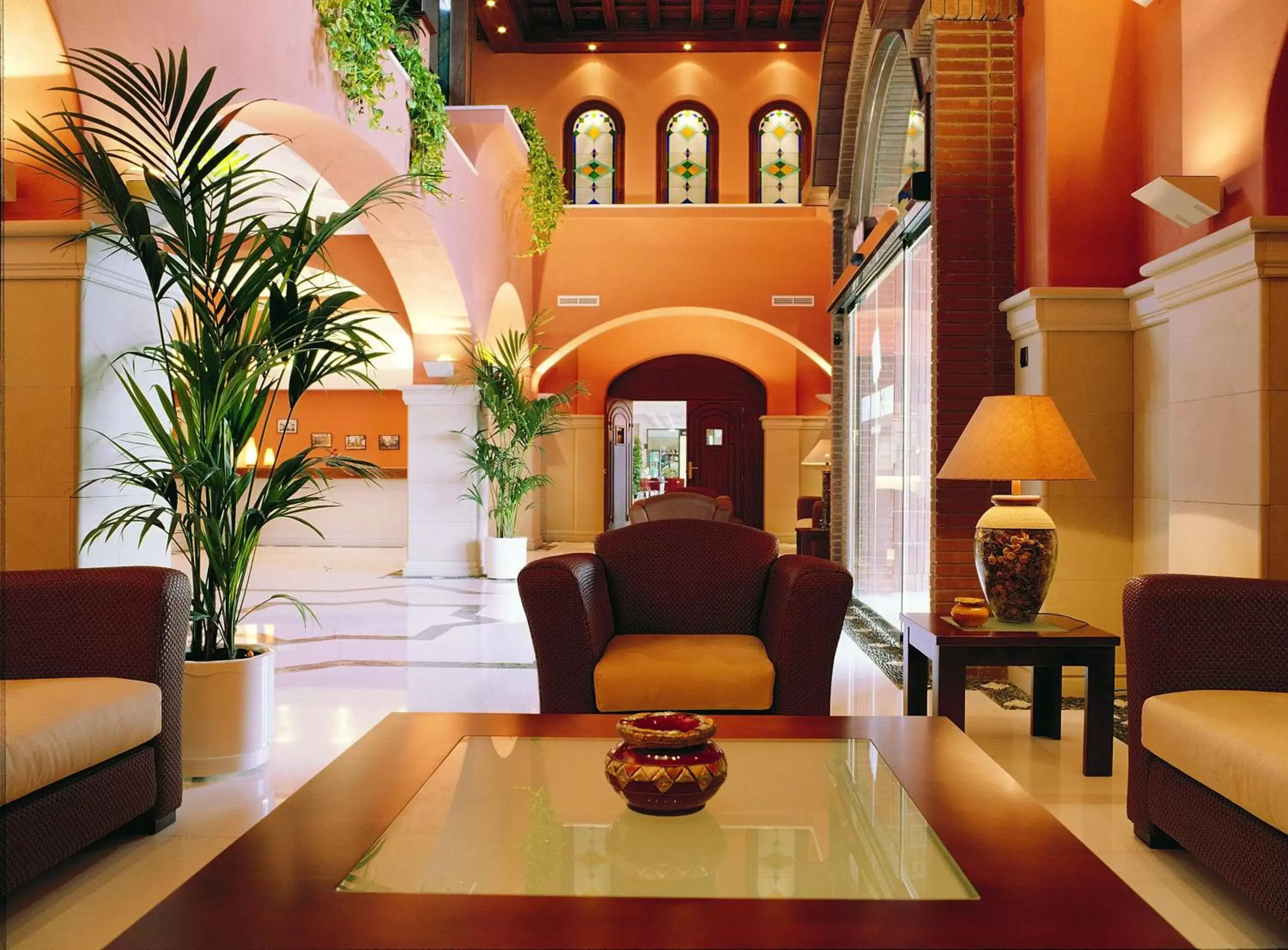 Lobby or reception in Hotel Abades Guadix Lobby or reception in Hotel Abades Guadix