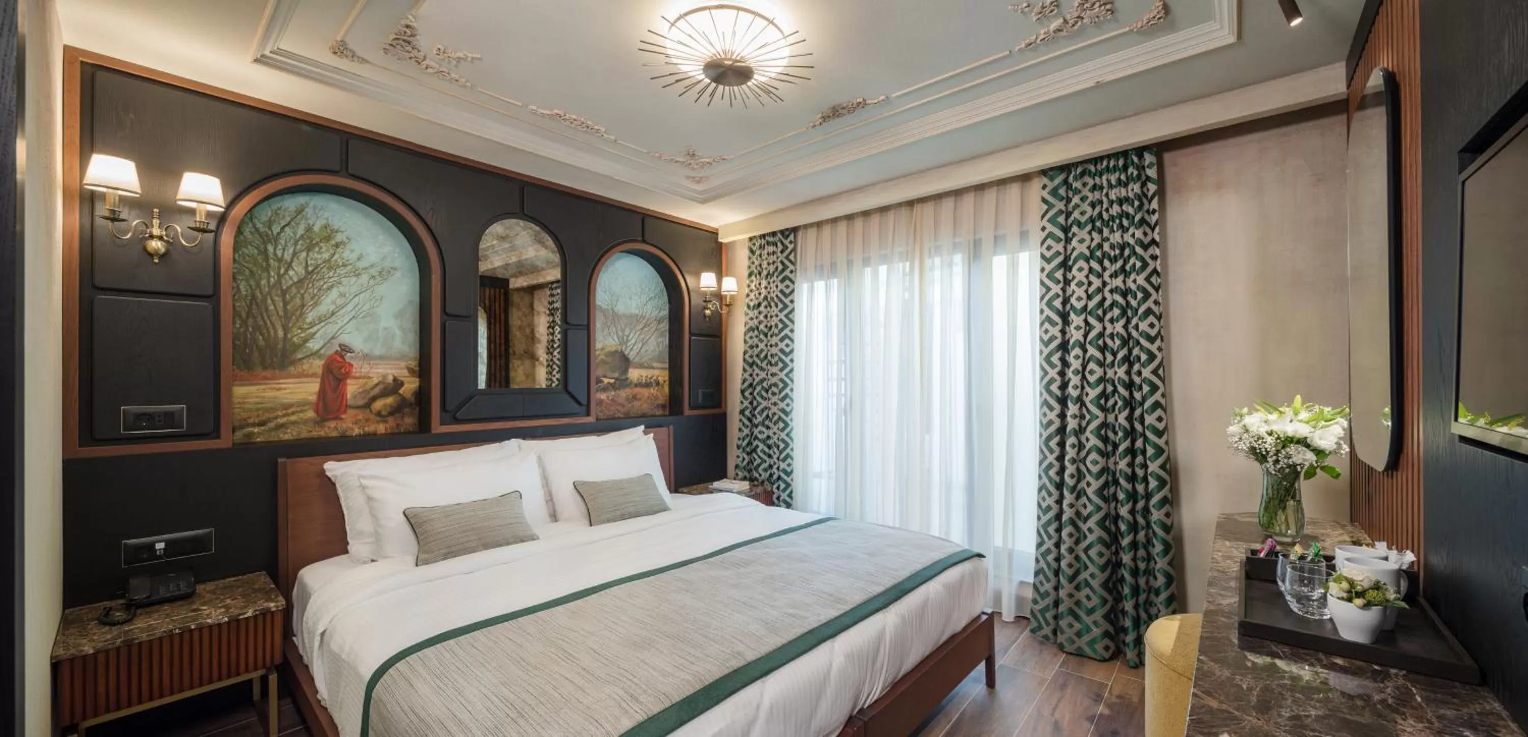 Bed in Tria Hotel Istanbul-Special Category